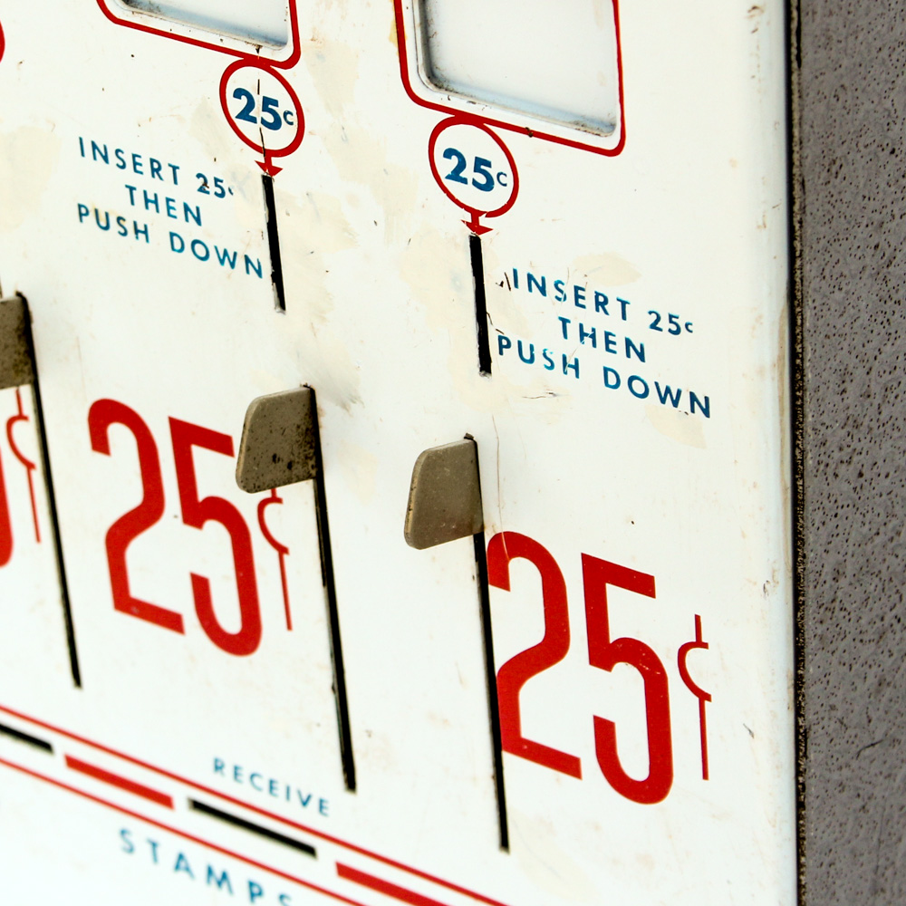 Vintage Postage Stamp Dispensing Machines