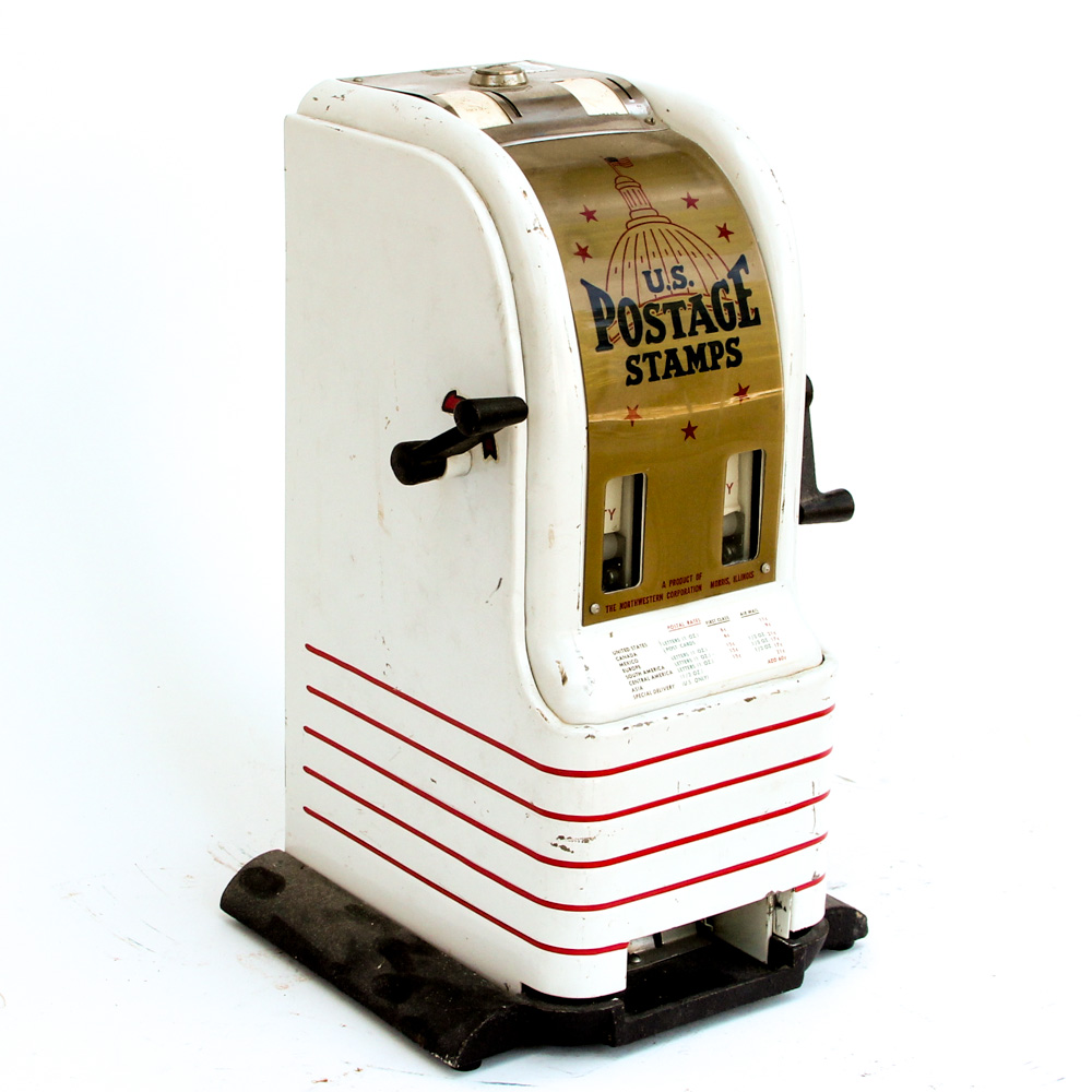 Vintage Postage Stamp Dispensing Machines