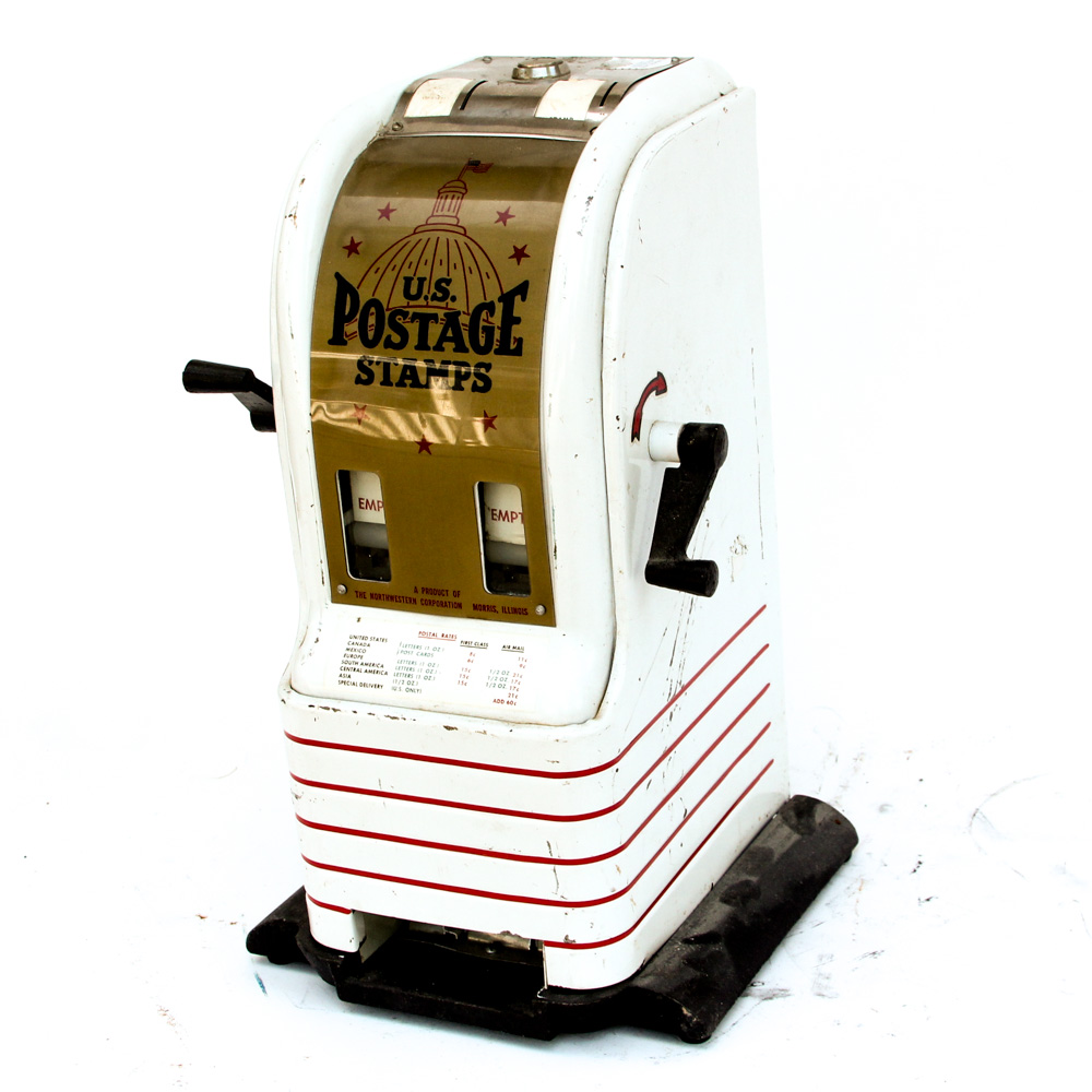 Vintage Postage Stamp Dispensing Machines