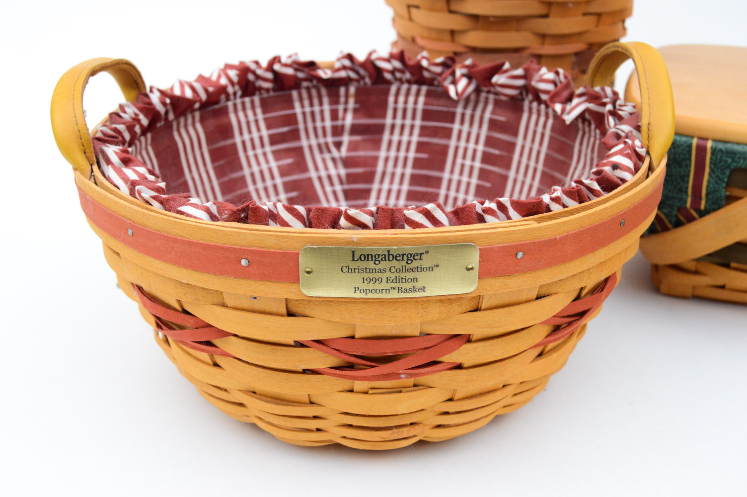 Longaberger Basket Assortment Including Christmas Collection