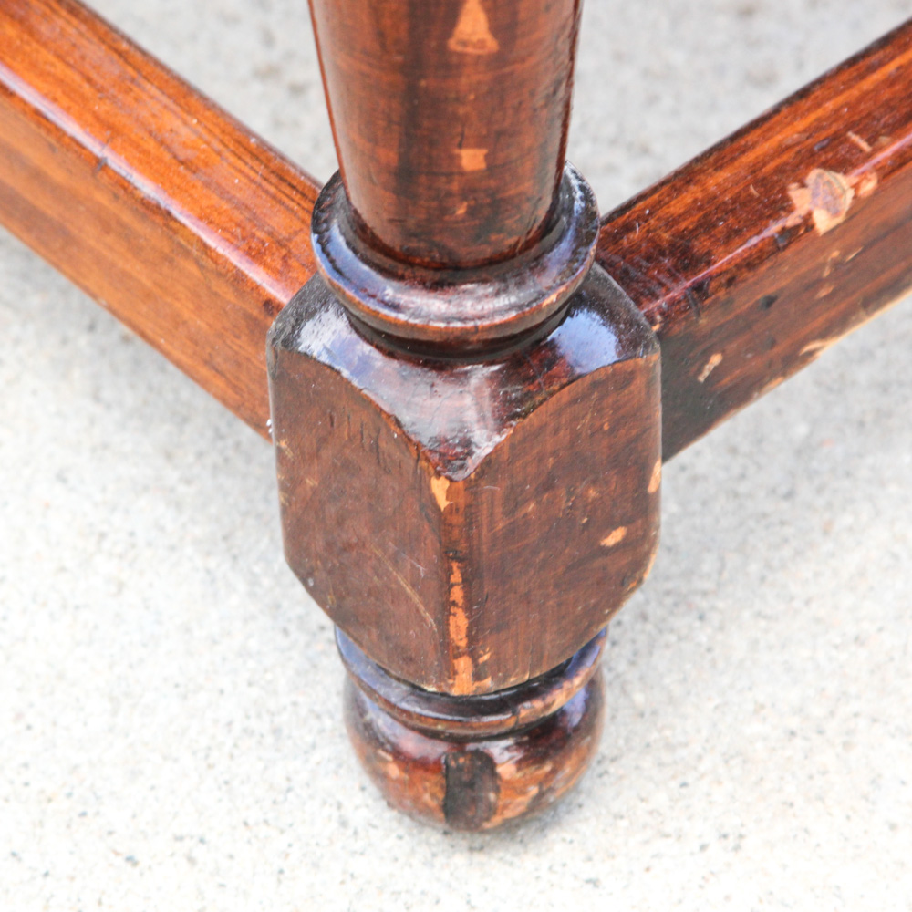 Vintage Pine Step Back End Table