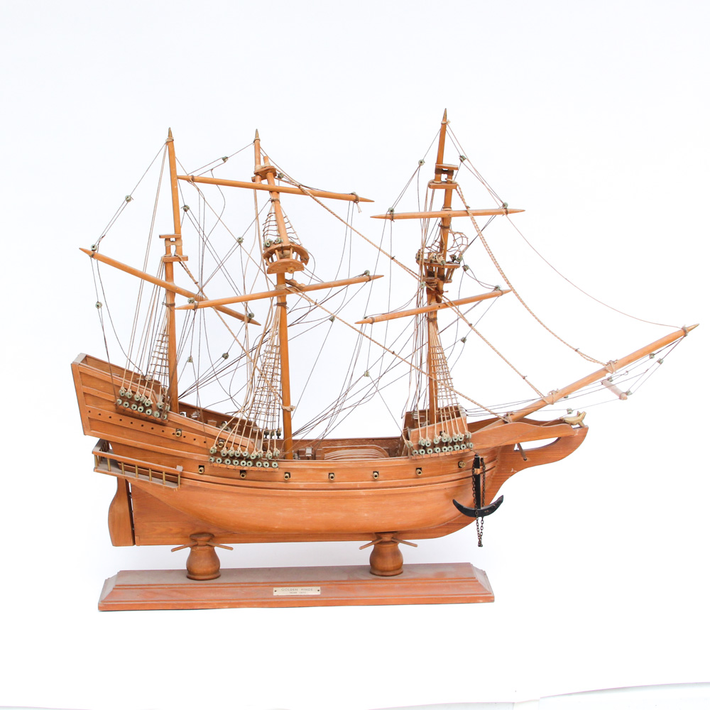 Golden Hinde Model Ship