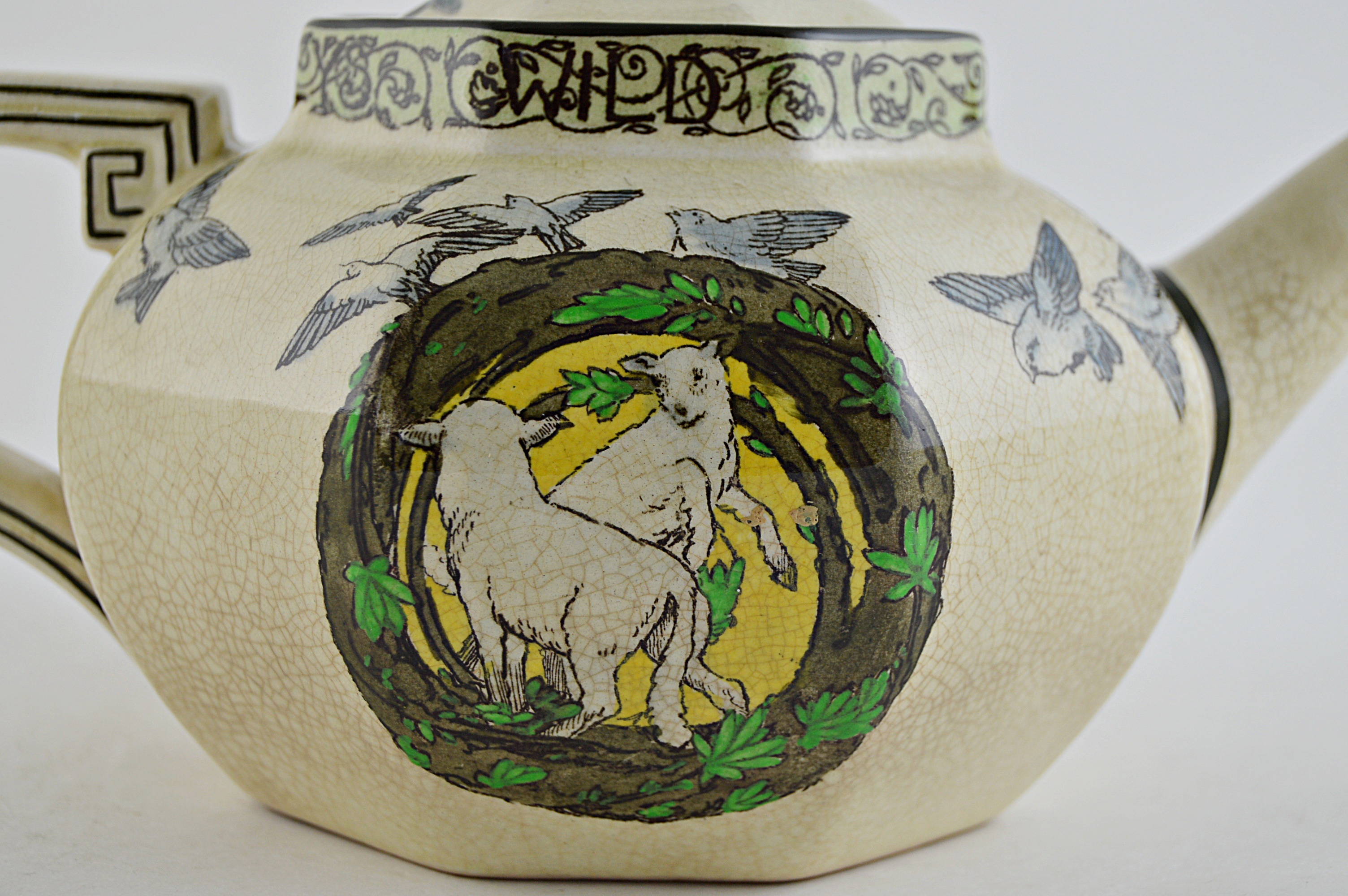 Royal Doulton "Piping Down the Valleys Wild" Teapot