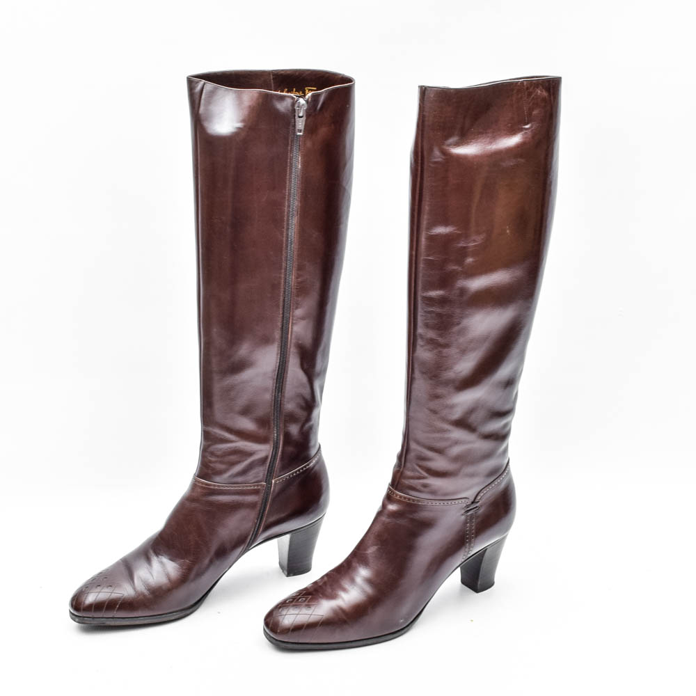 Vintage Salvatore Ferragamo Tall Boots