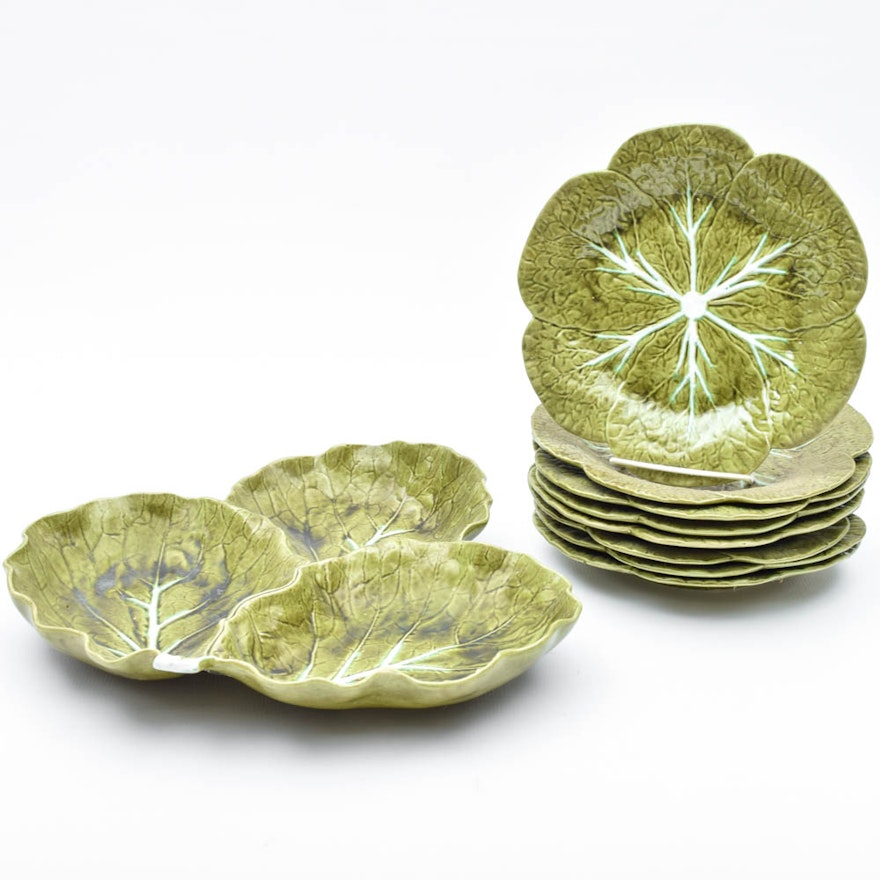 Bordallo Pinheiro Majolica Tableware From Portugal