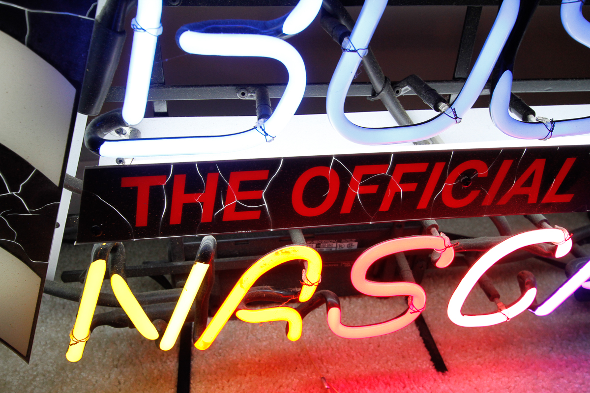 Busch Nascar Neon Sign