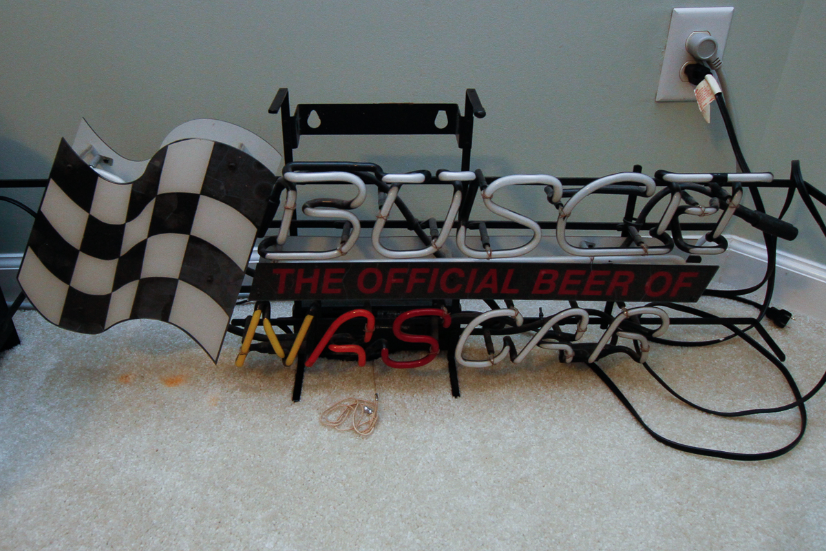 Busch Nascar Neon Sign