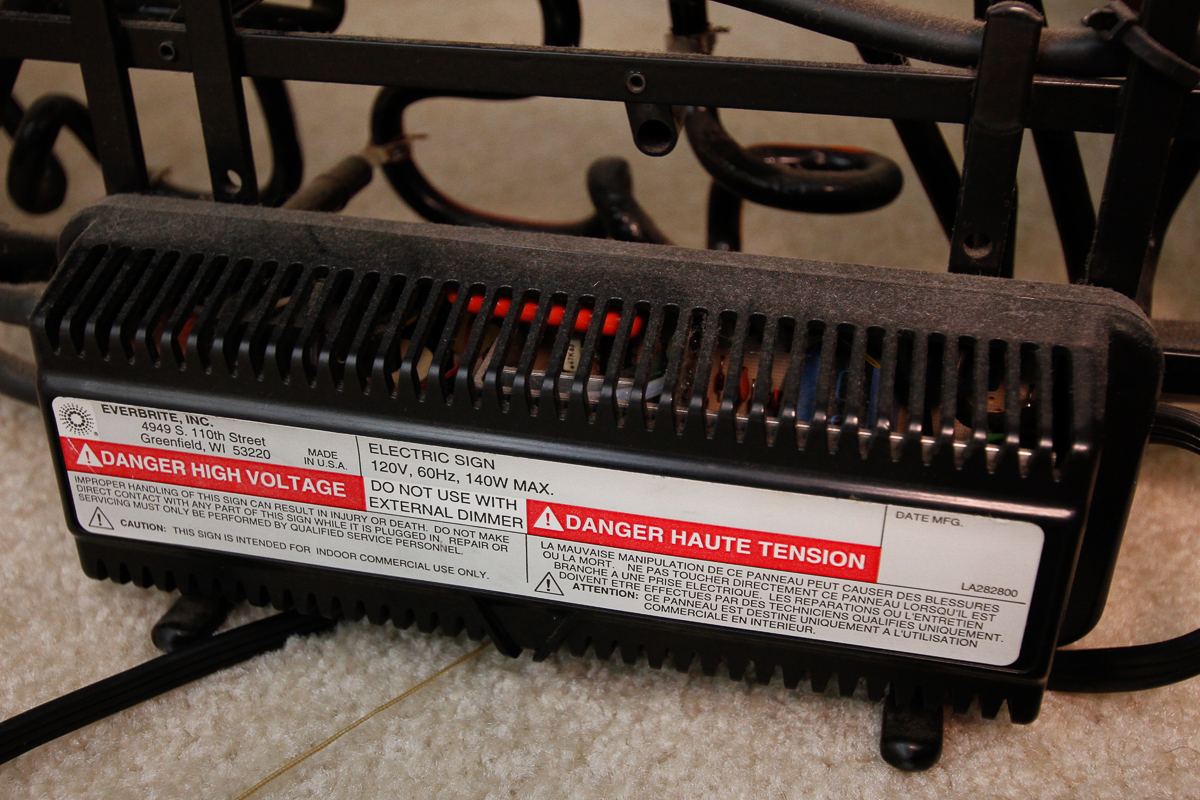 Busch Nascar Neon Sign