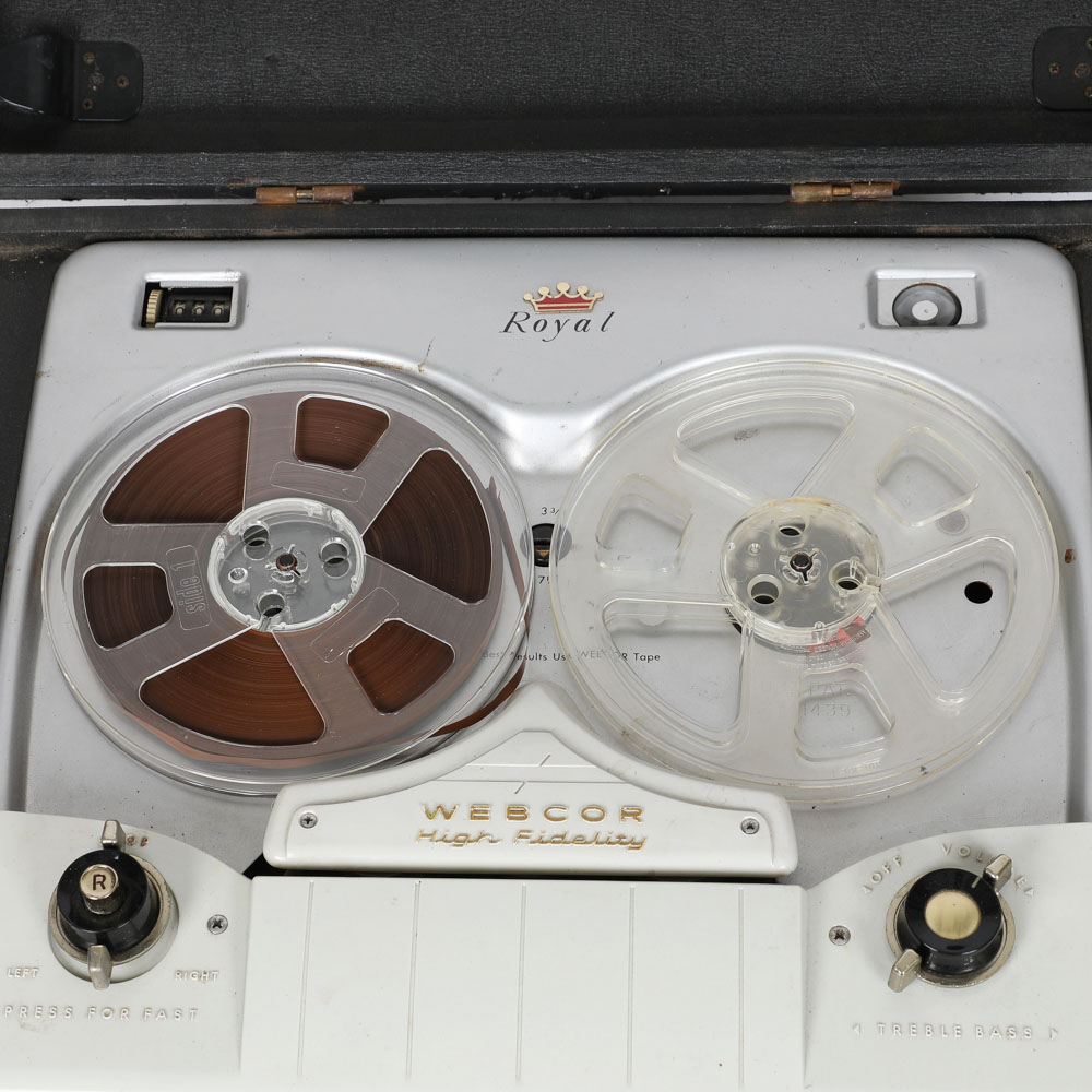 Webcor Reel to Reel Player