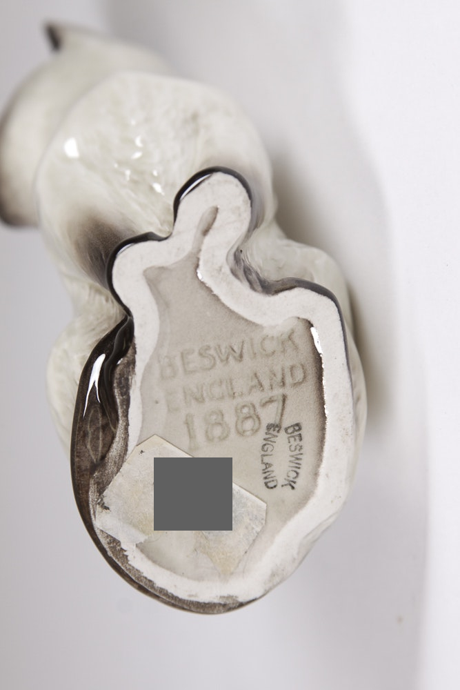 Variety of Vintage Beswick Siamese Cat Figurines