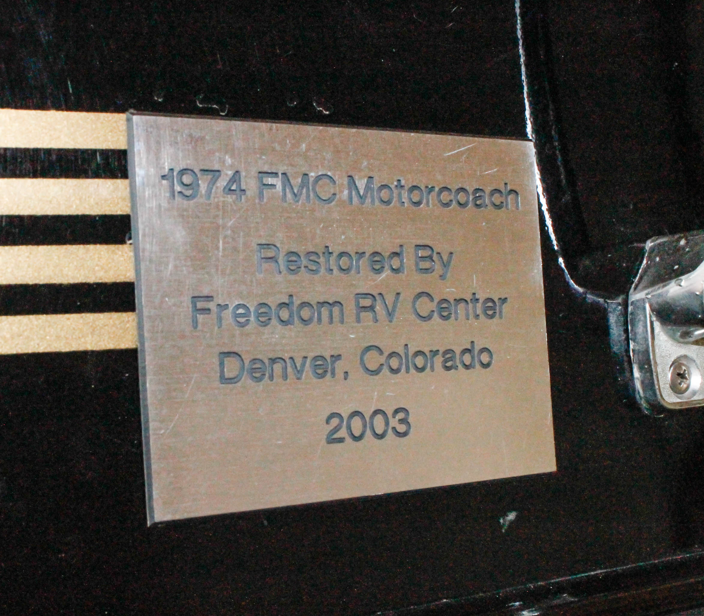 Restored 1974 FMC Motor Coach