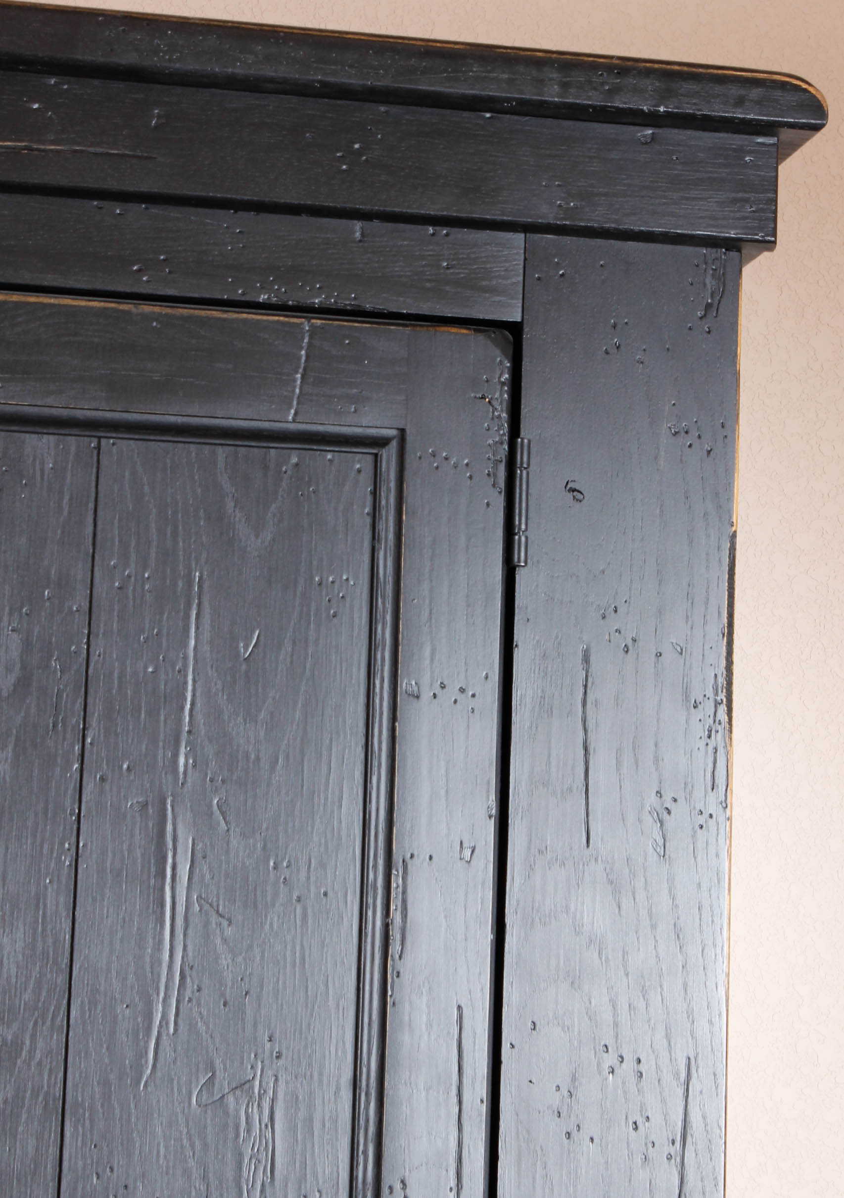 Broyhill "Attic Heirlooms" Distressed Wood Armoire