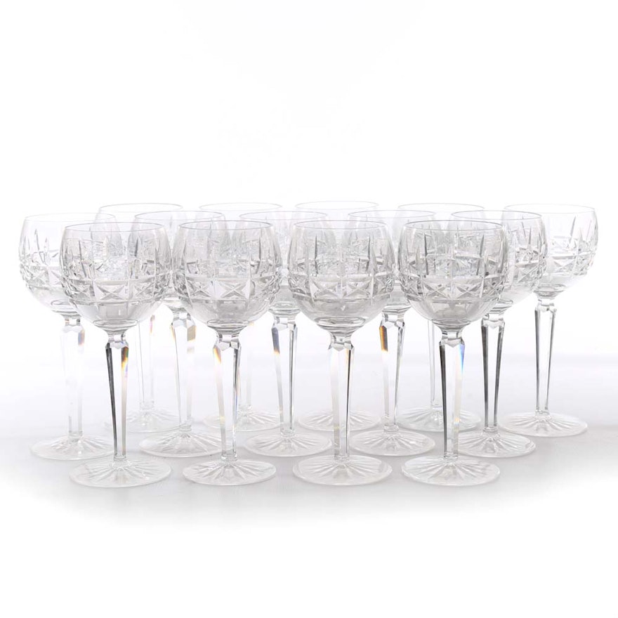 Waterford Crystal "Kylemore" Hock Wine Glasses