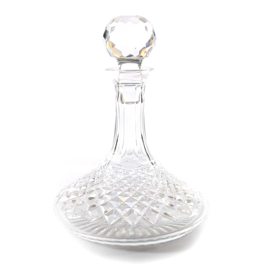 Waterford Crystal "Alana" Ships Decanter