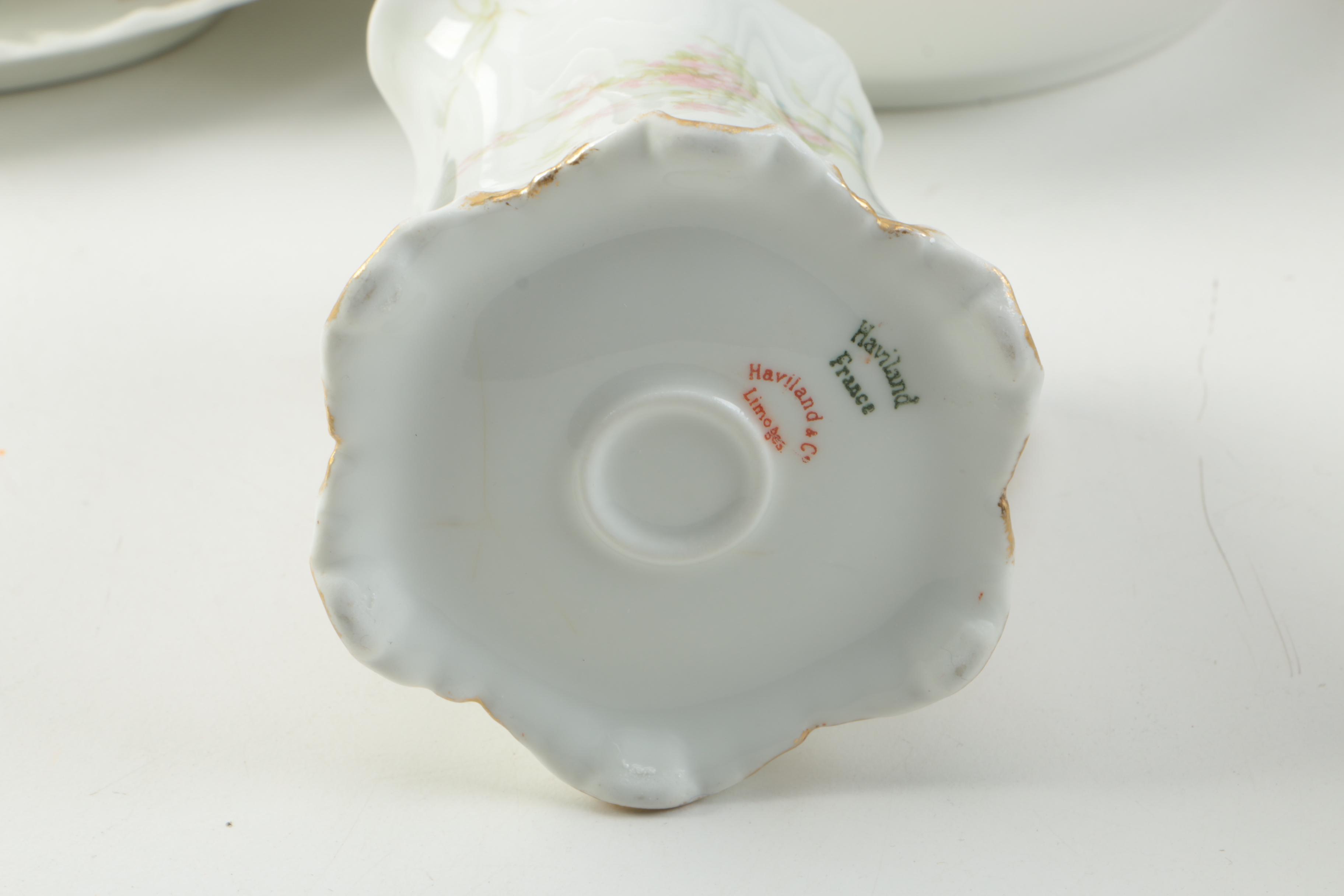 Vintage Haviland Limoges "The Princess" Porcelain Dinner Service