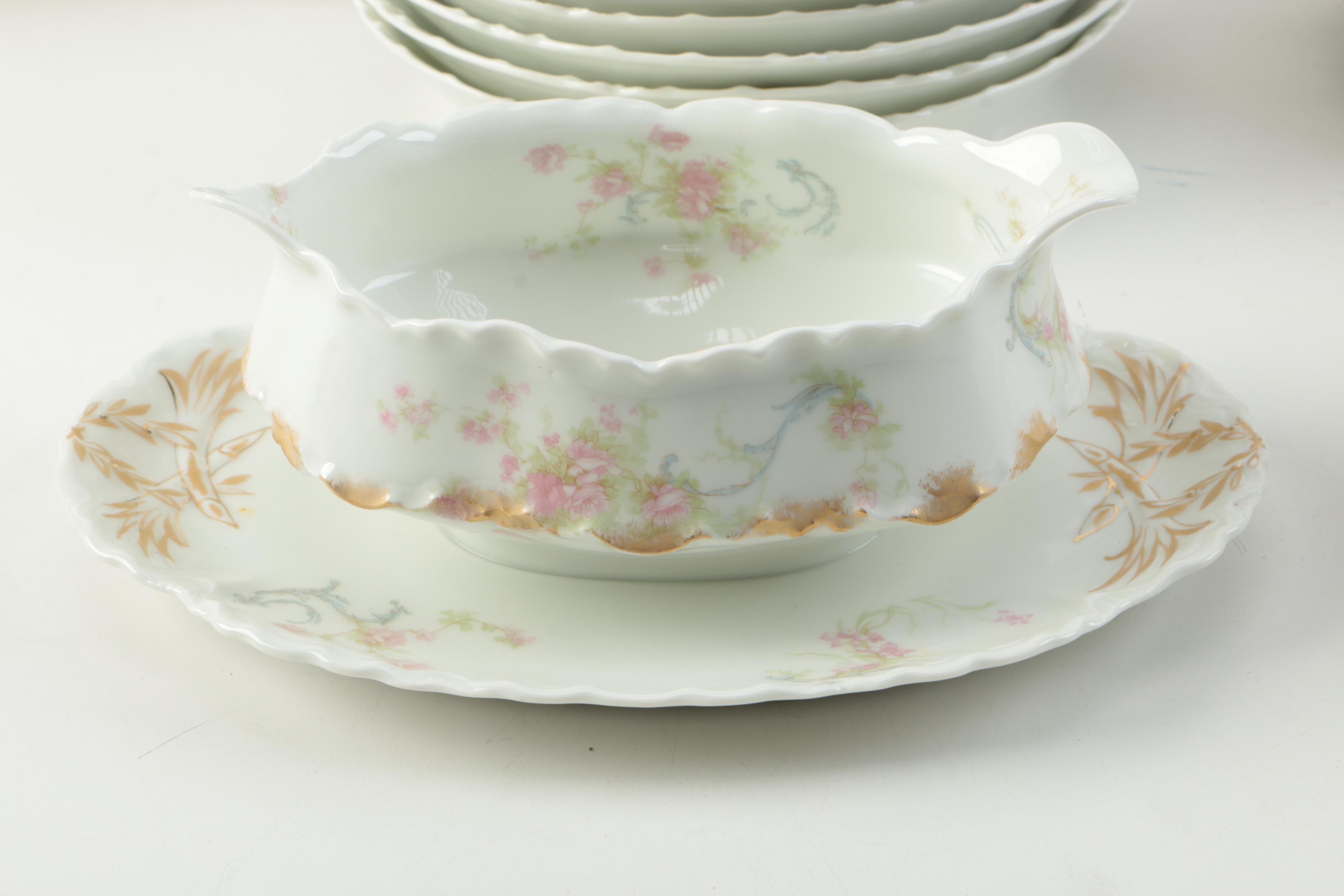 Vintage Haviland Limoges "The Princess" Porcelain Dinner Service