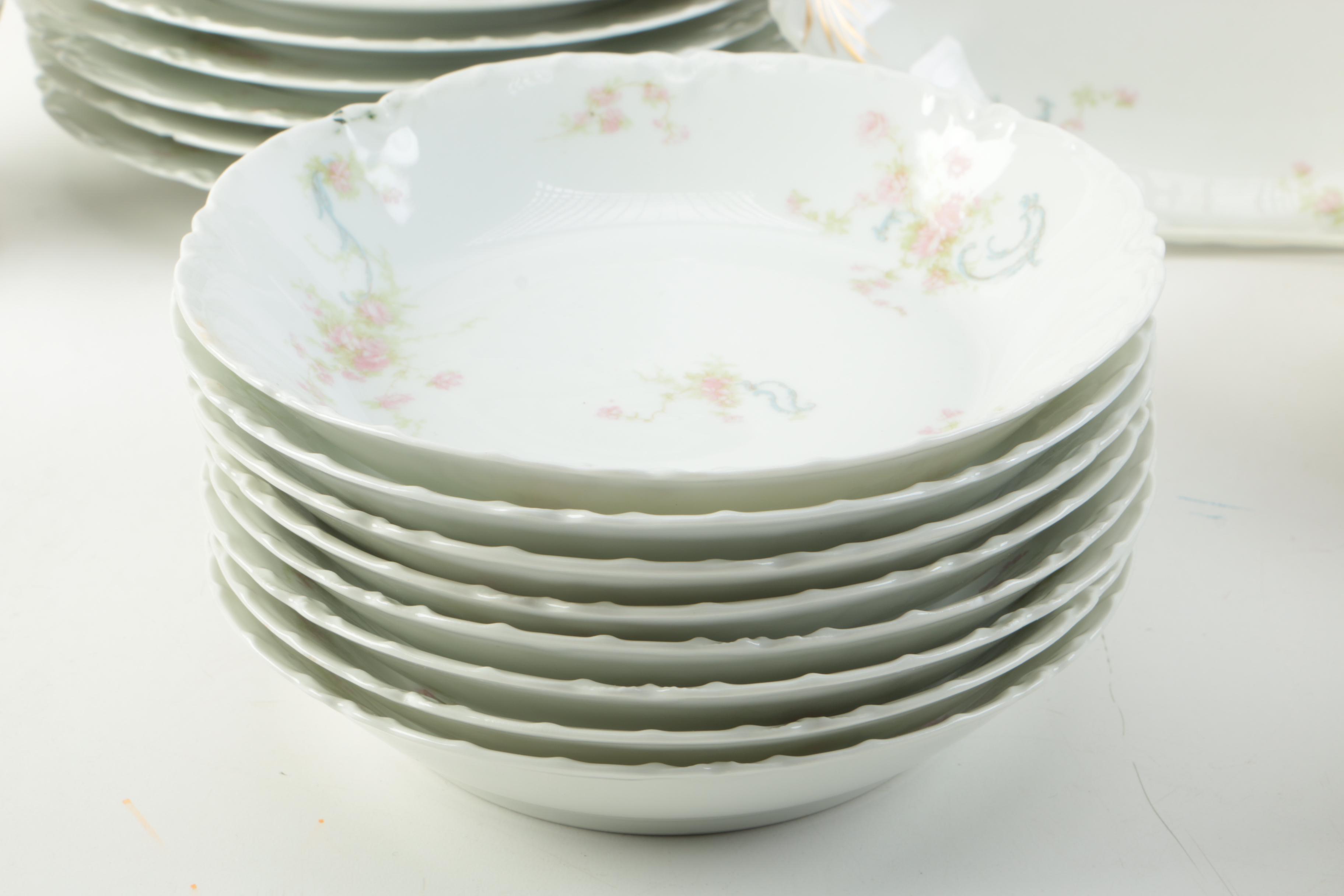 Vintage Haviland Limoges "The Princess" Porcelain Dinner Service