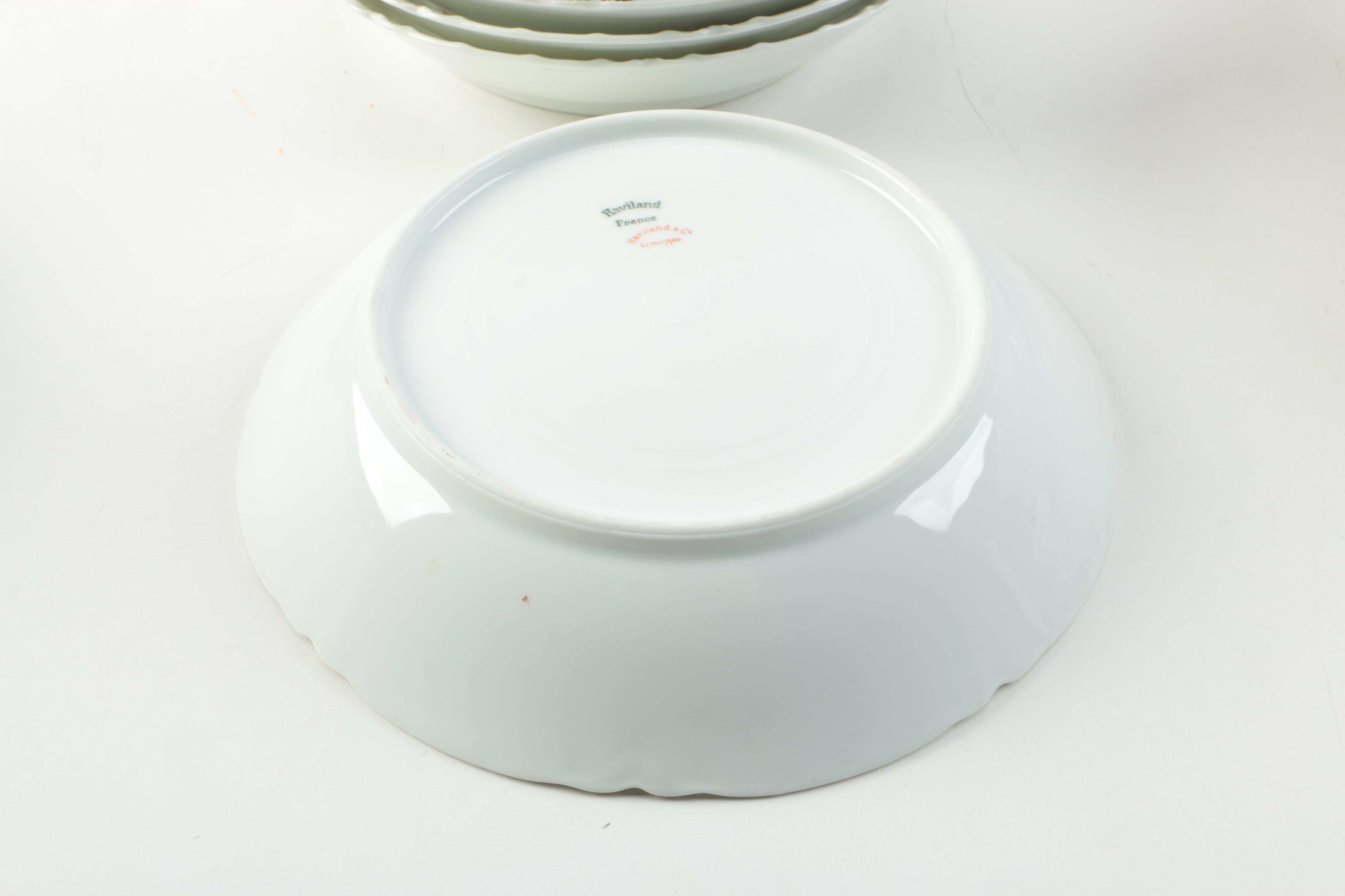 Vintage Haviland Limoges "The Princess" Porcelain Dinner Service