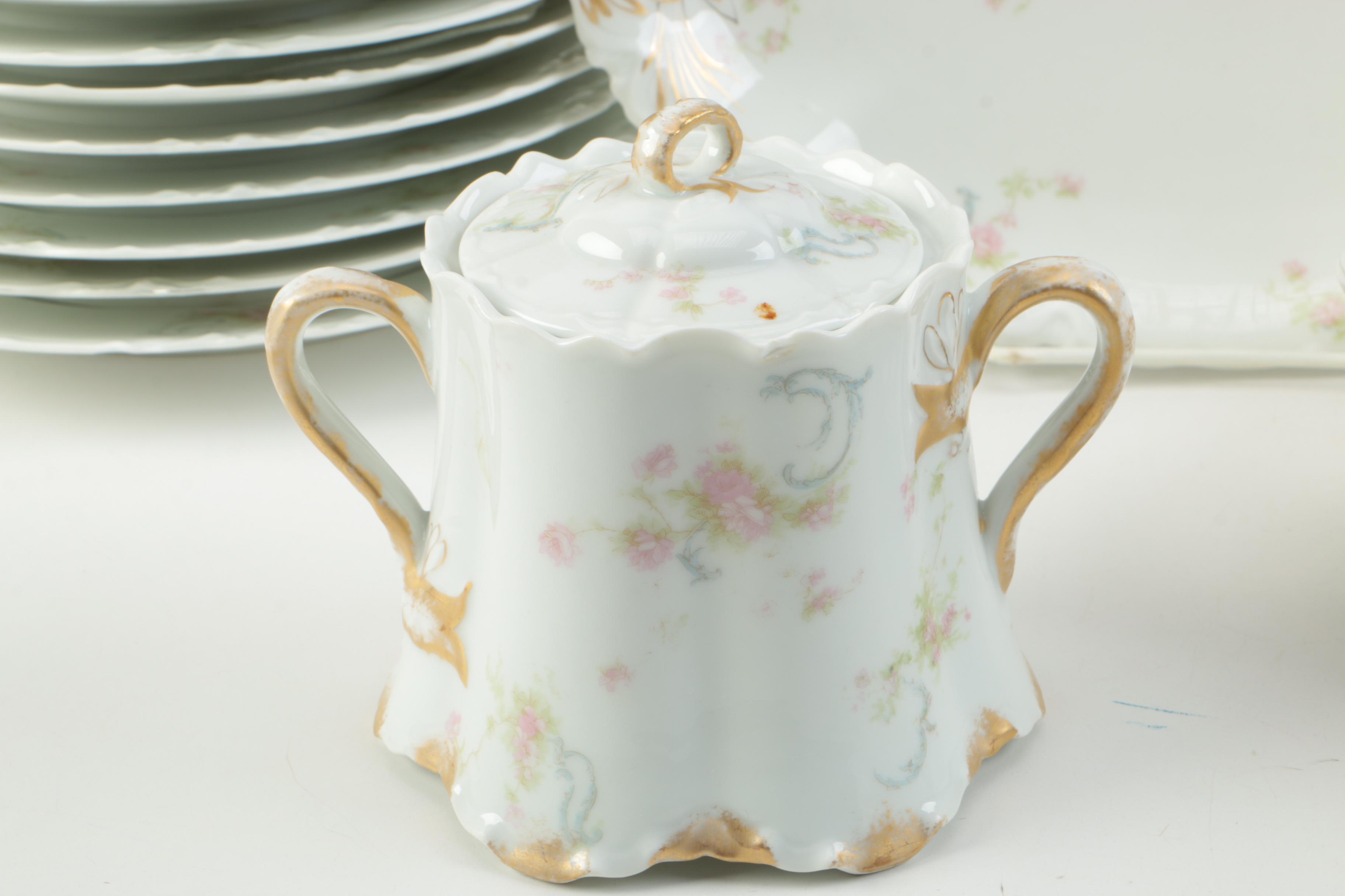 Vintage Haviland Limoges "The Princess" Porcelain Dinner Service