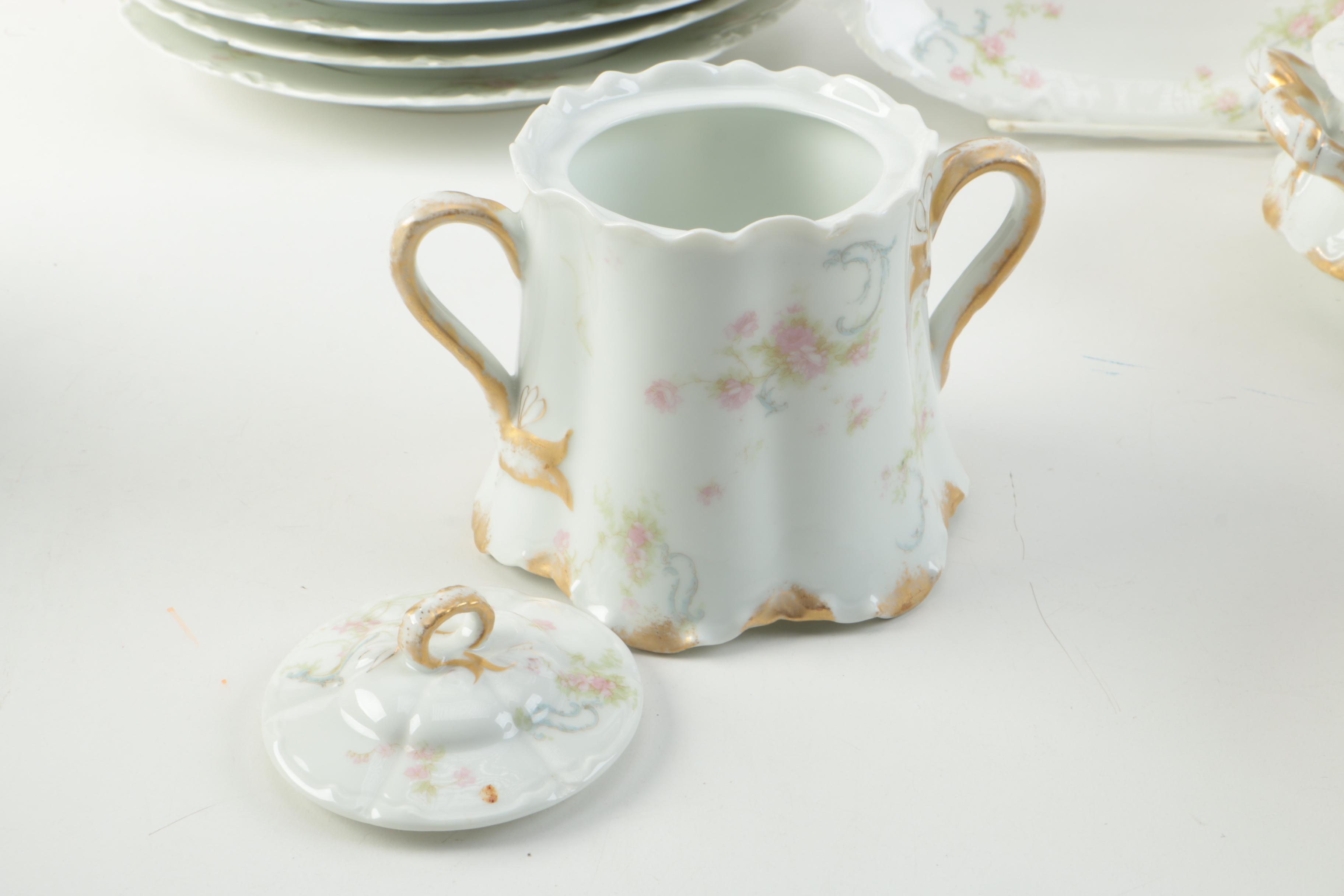 Vintage Haviland Limoges "The Princess" Porcelain Dinner Service