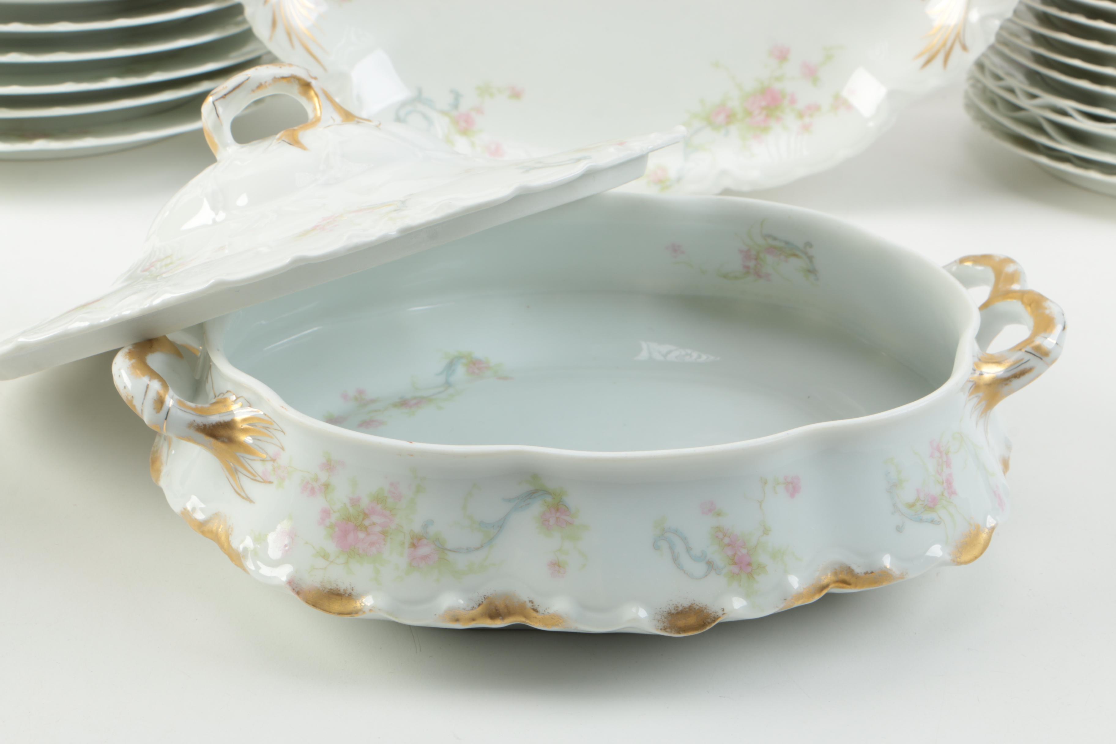 Vintage Haviland Limoges "The Princess" Porcelain Dinner Service