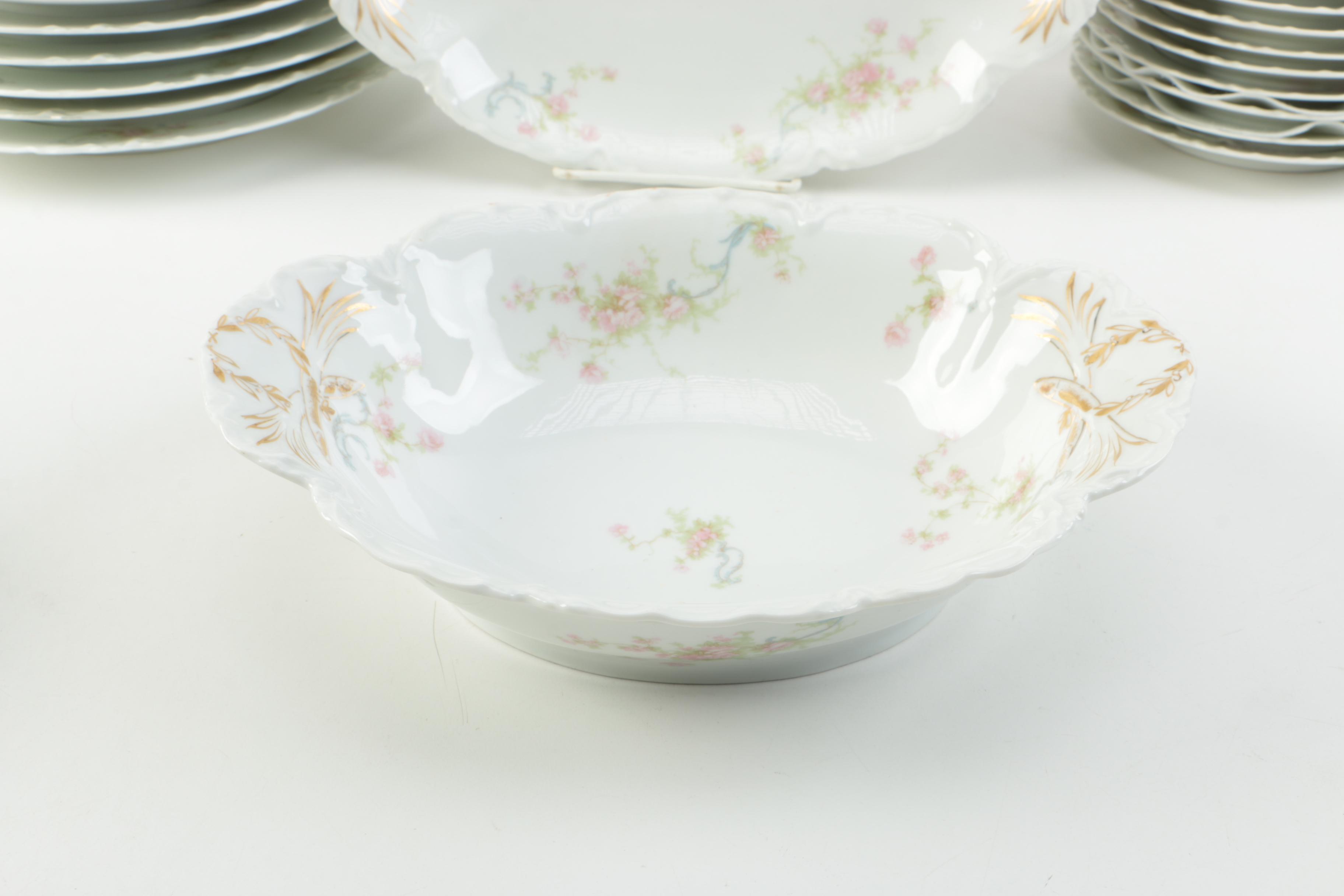 Vintage Haviland Limoges "The Princess" Porcelain Dinner Service