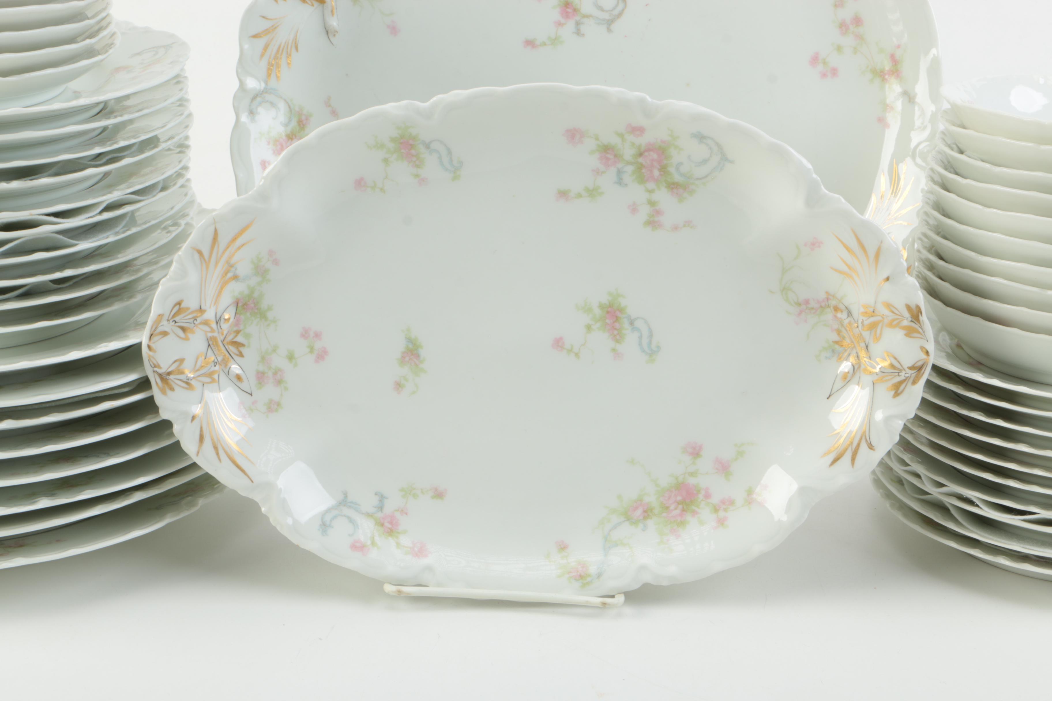 Vintage Haviland Limoges "The Princess" Porcelain Dinner Service