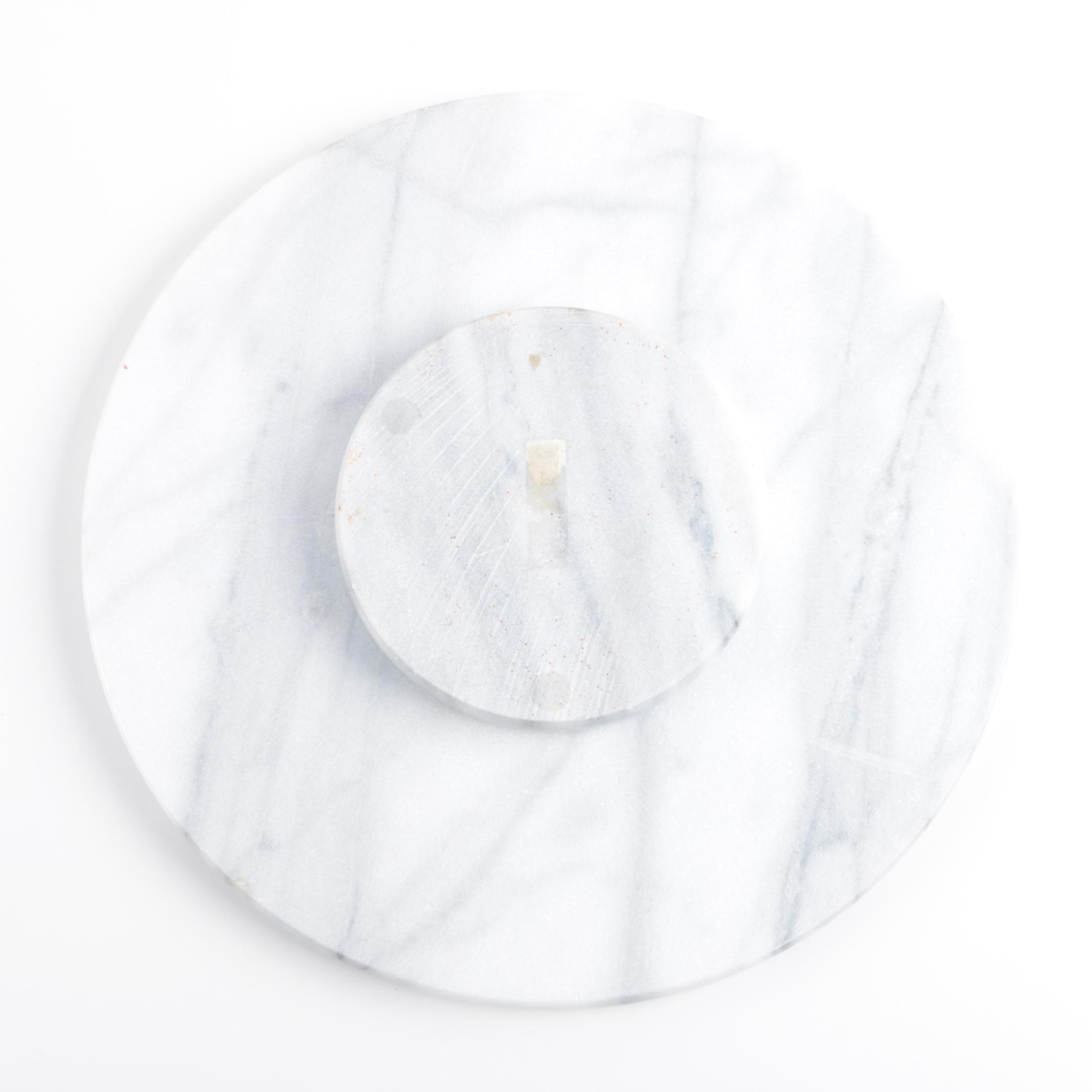 Nambé  Vase and  Georges Briard Marble Set