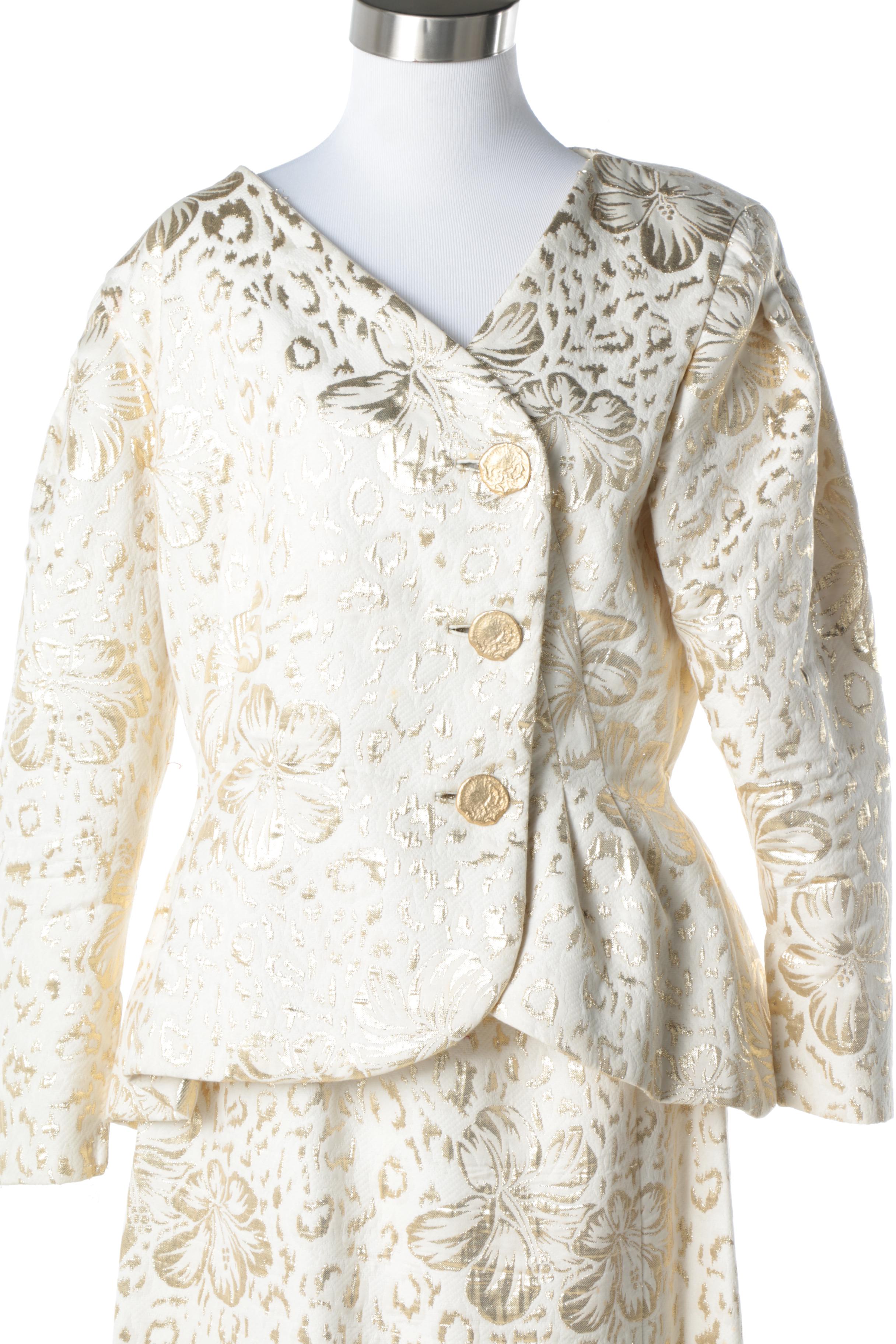 1980s Vintage Pauline Trigere Ensemble