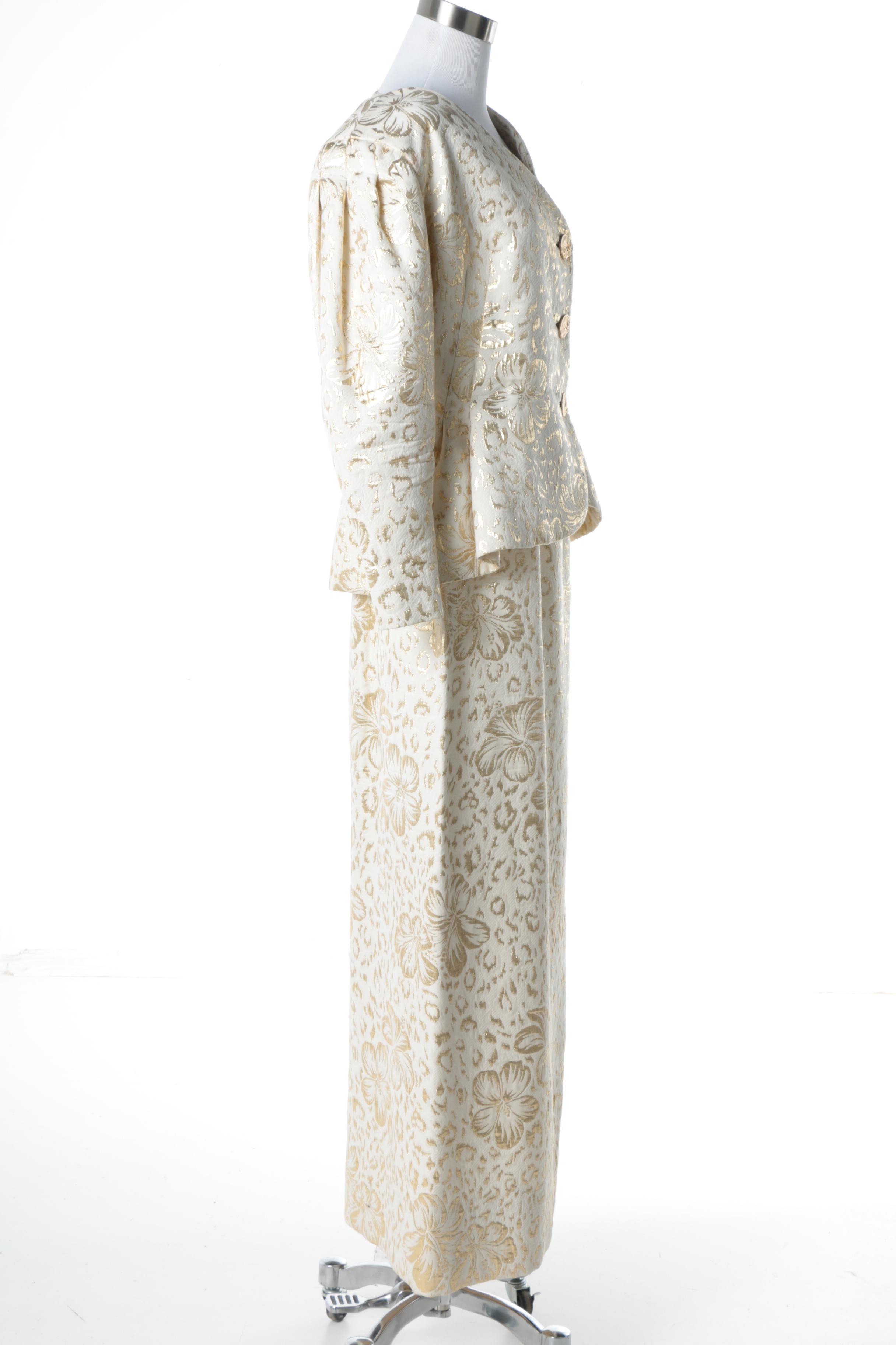 1980s Vintage Pauline Trigere Ensemble