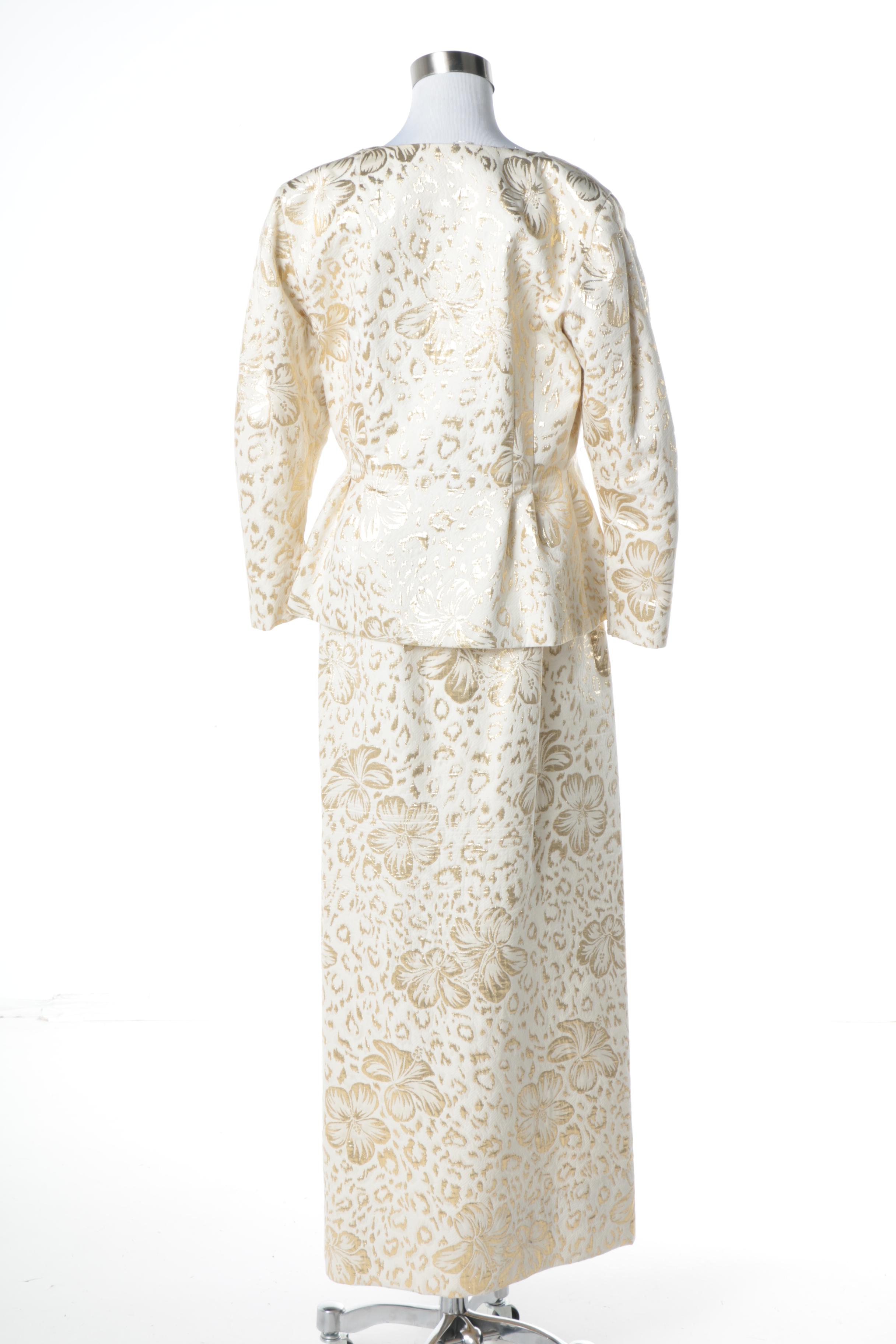 1980s Vintage Pauline Trigere Ensemble