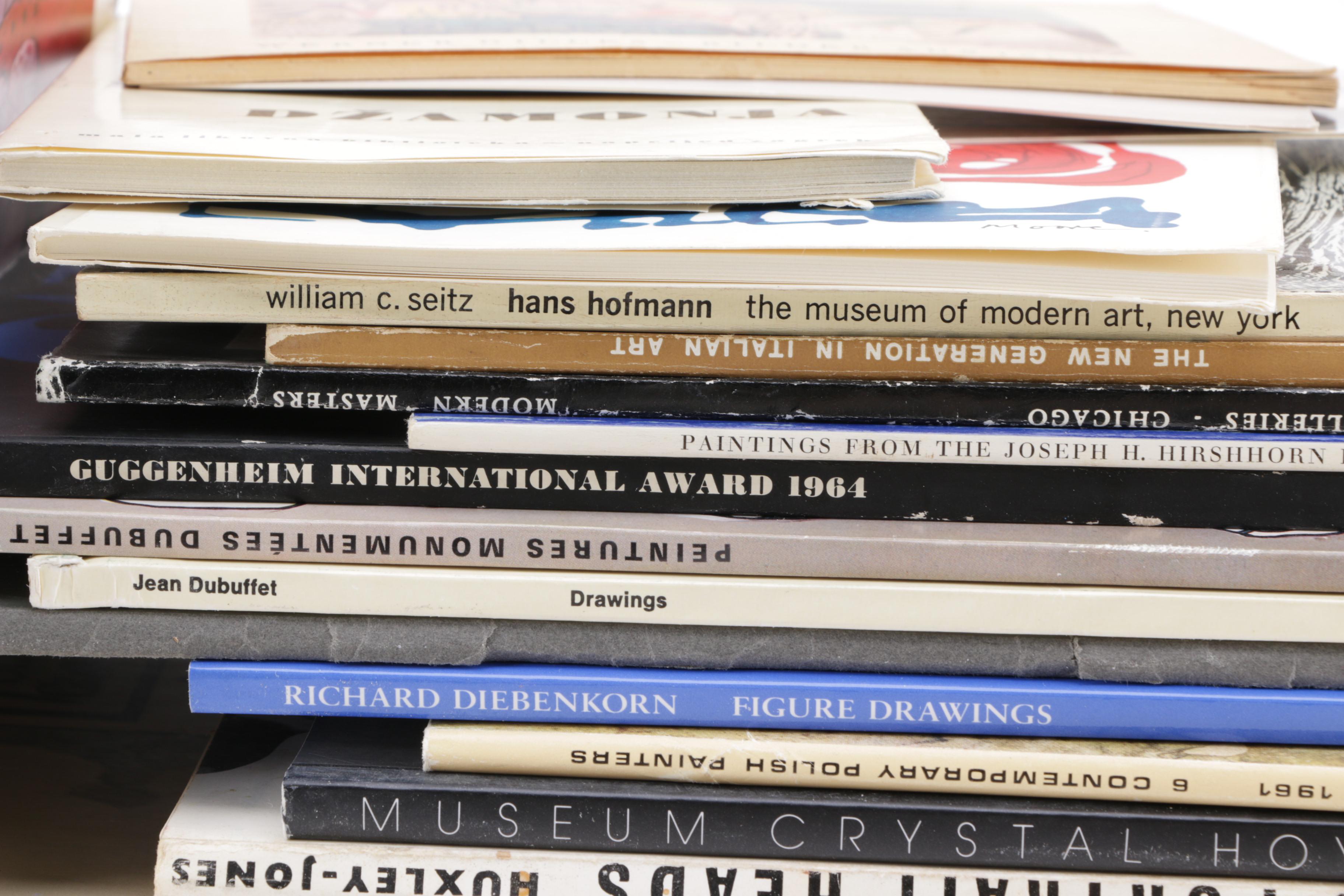 Assortment of Vintage Art Gallery Booklets