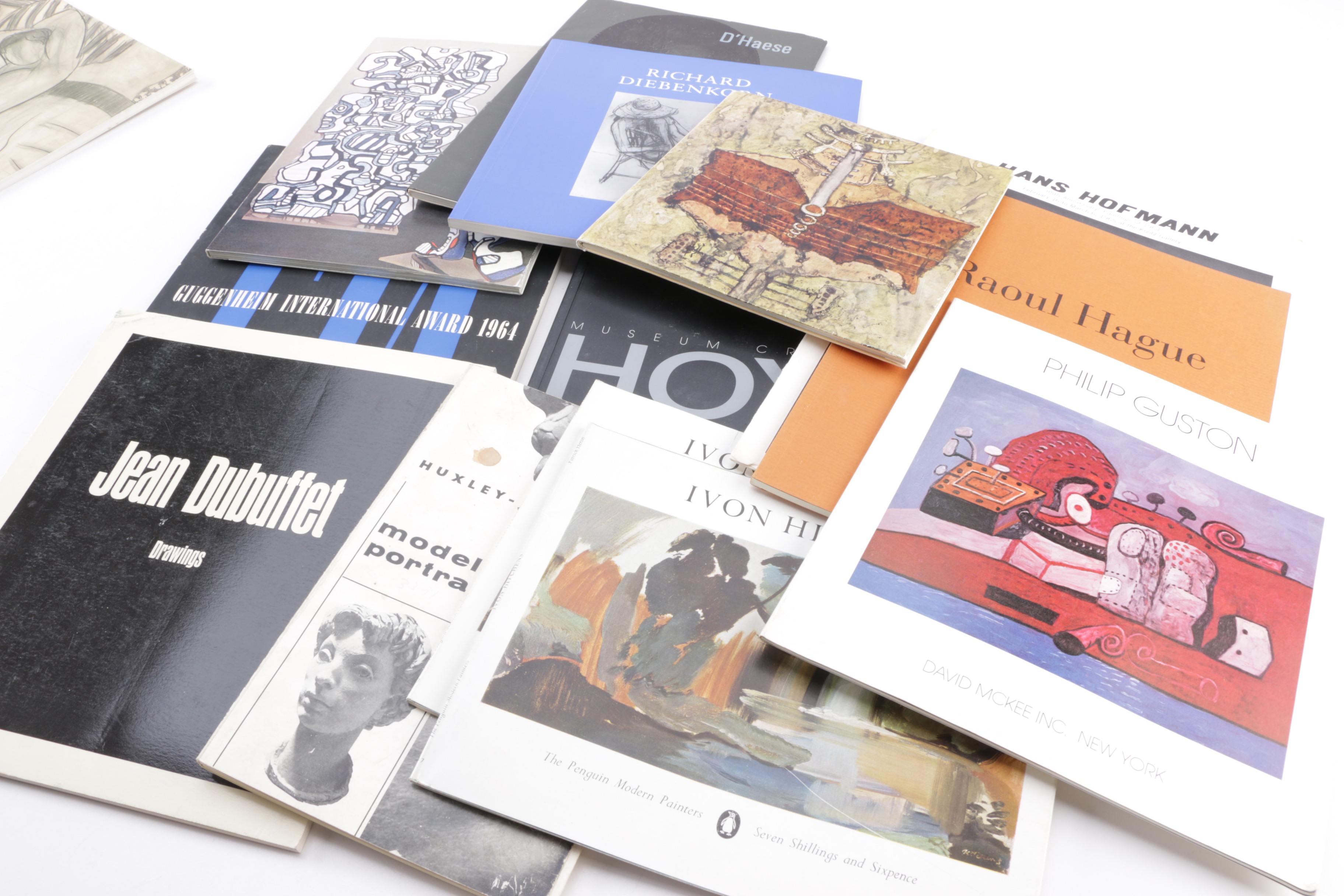 Assortment of Vintage Art Gallery Booklets