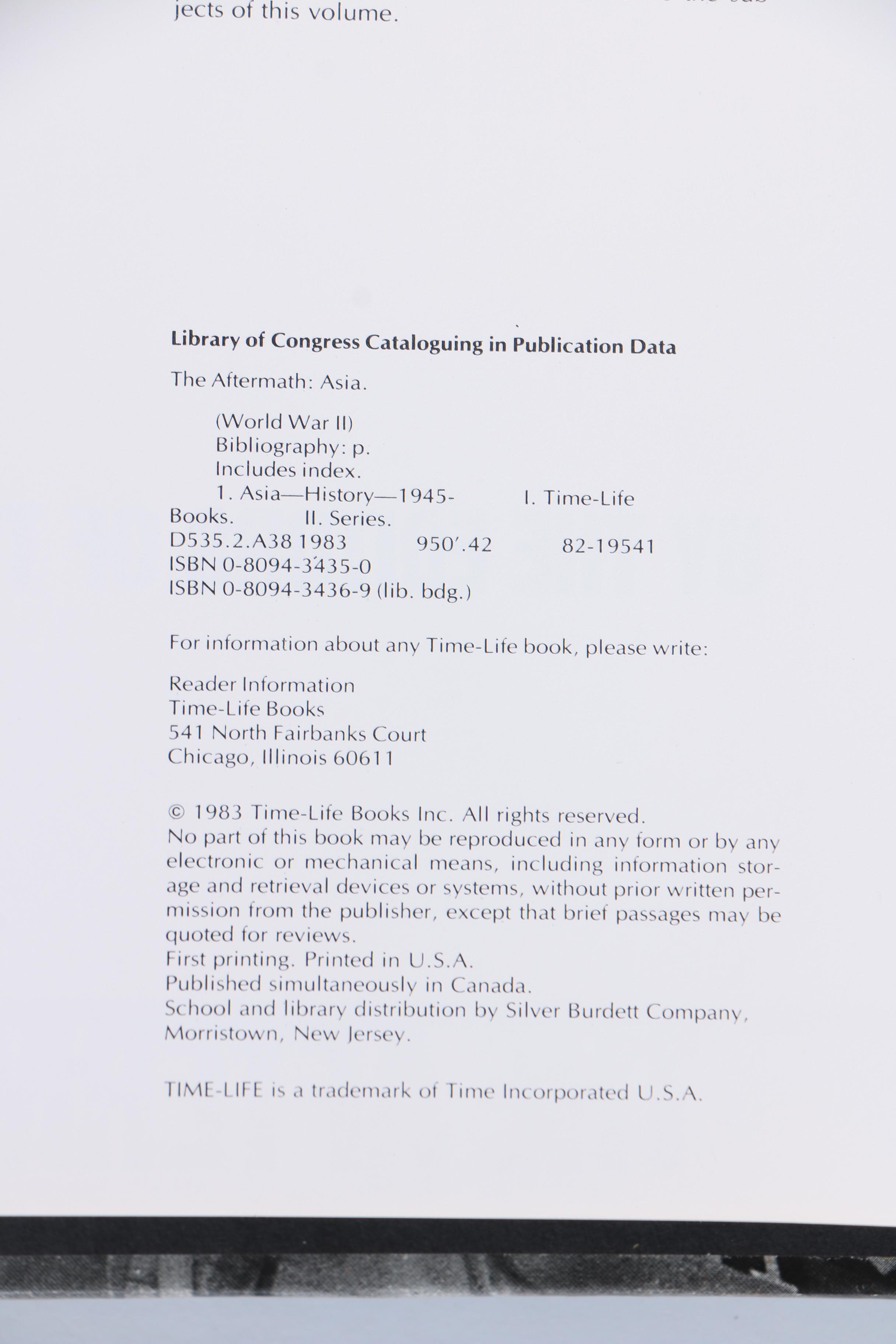 Time-Life "World War II" Series Complete in Thirty-Nine Volumes