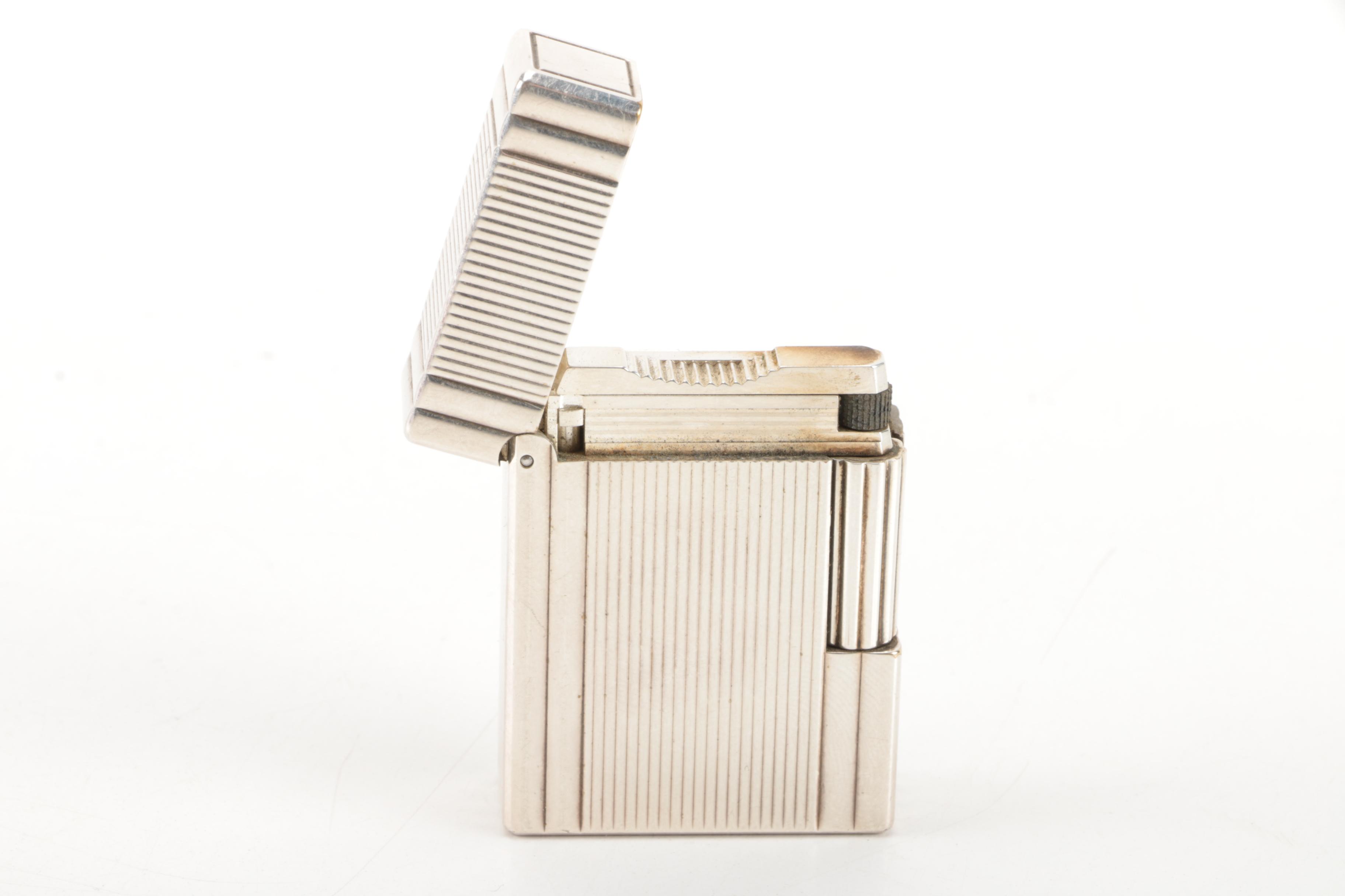 S. T. Dupont Silver Plate Lighter