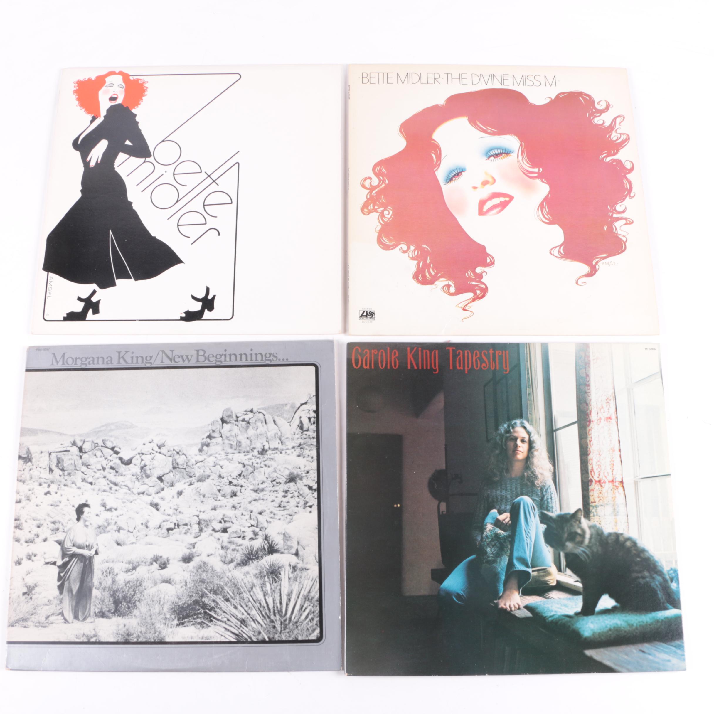 Joni Mitchell, Bette Midler, Liza Minnelli And More Female Vocalist LPs