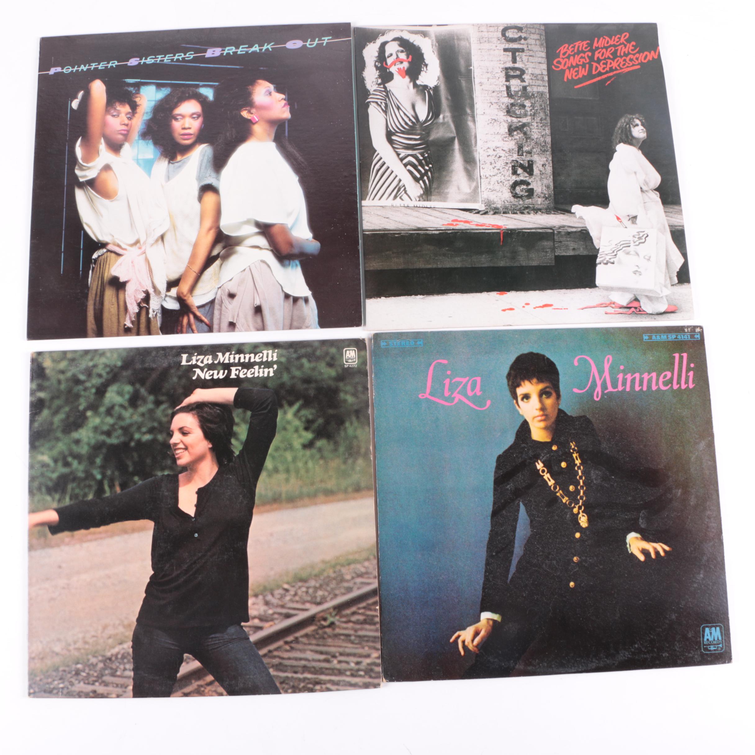 Joni Mitchell, Bette Midler, Liza Minnelli And More Female Vocalist LPs