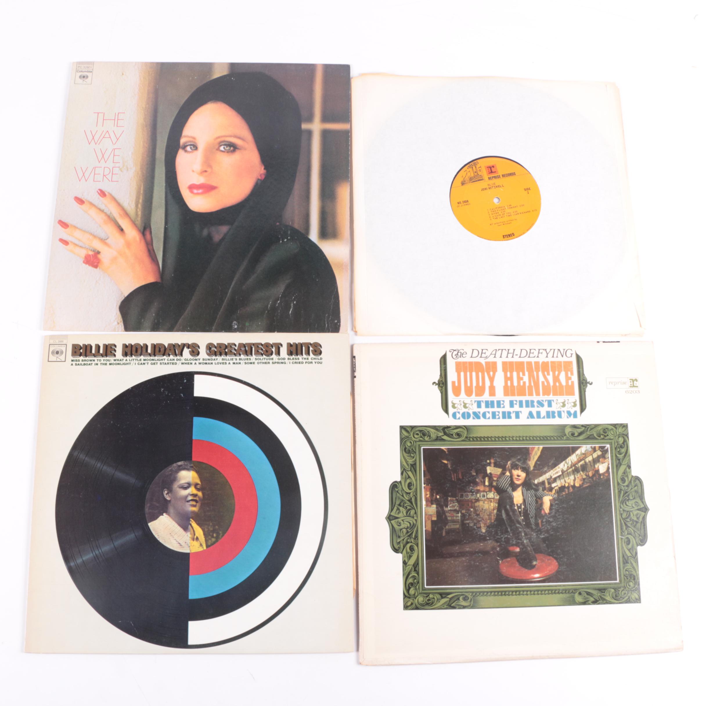 Joni Mitchell, Bette Midler, Liza Minnelli And More Female Vocalist LPs