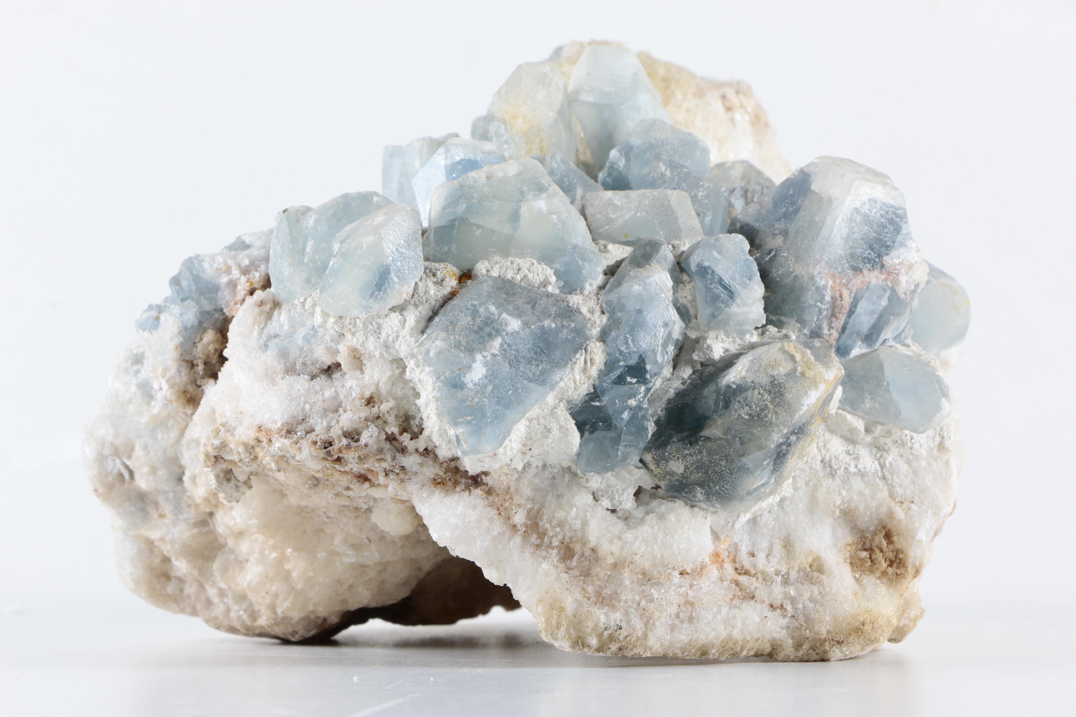 Celestine Crystal Aggregate