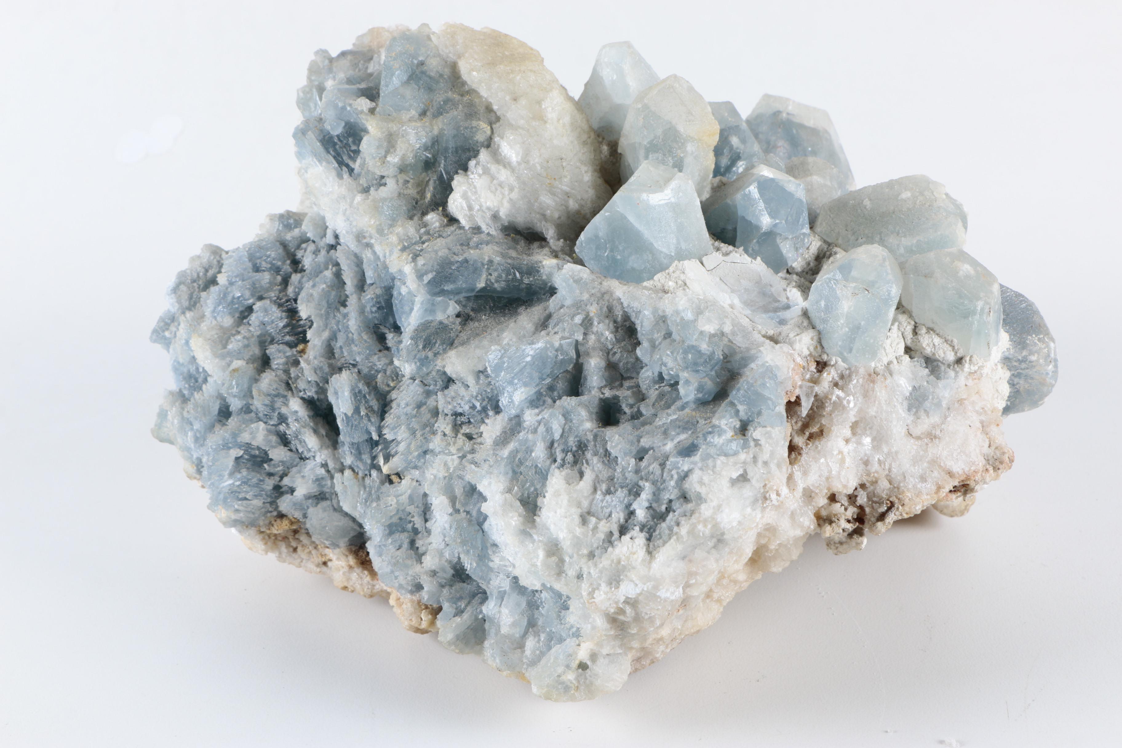 Celestine Crystal Aggregate