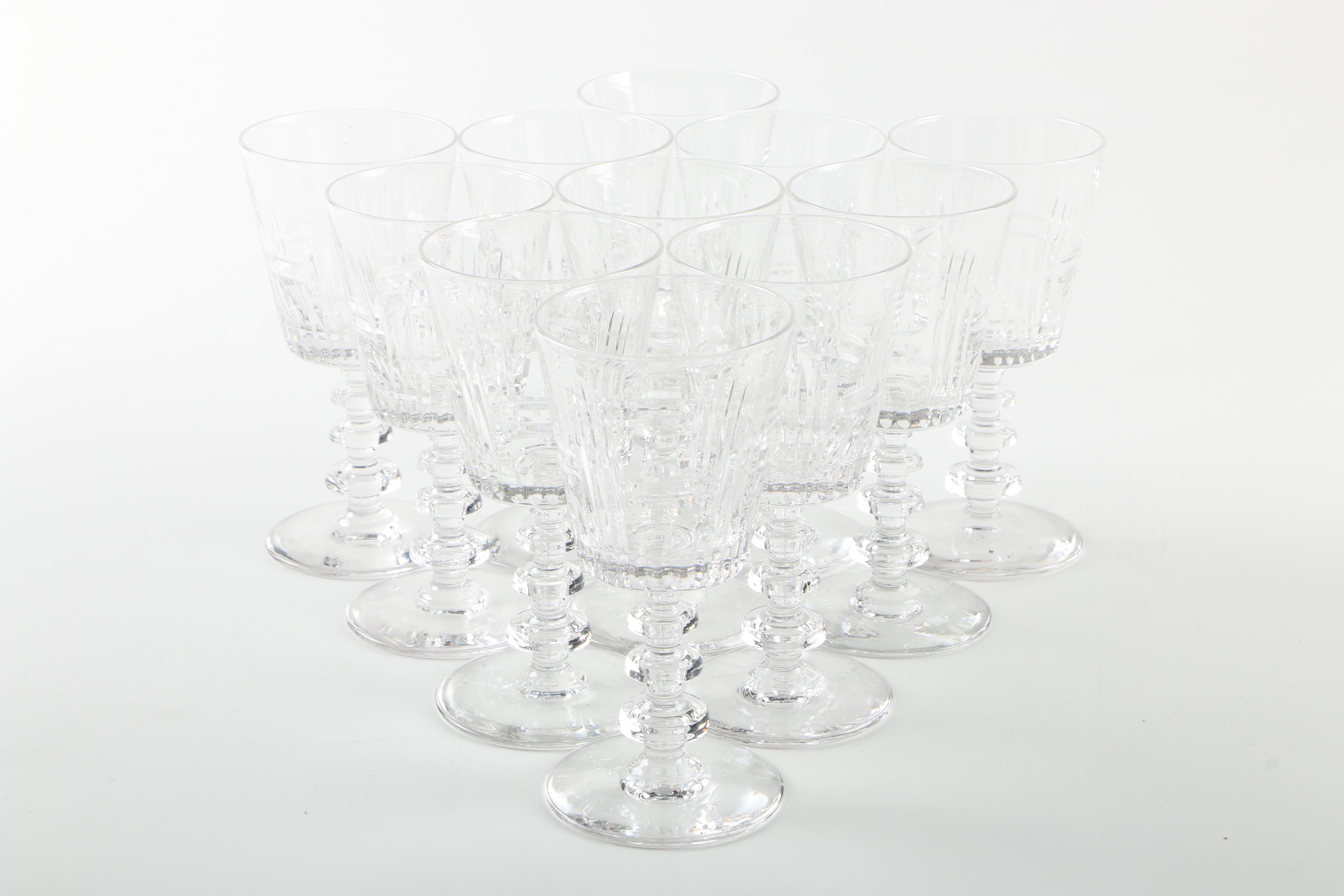 Crystal Water Goblets