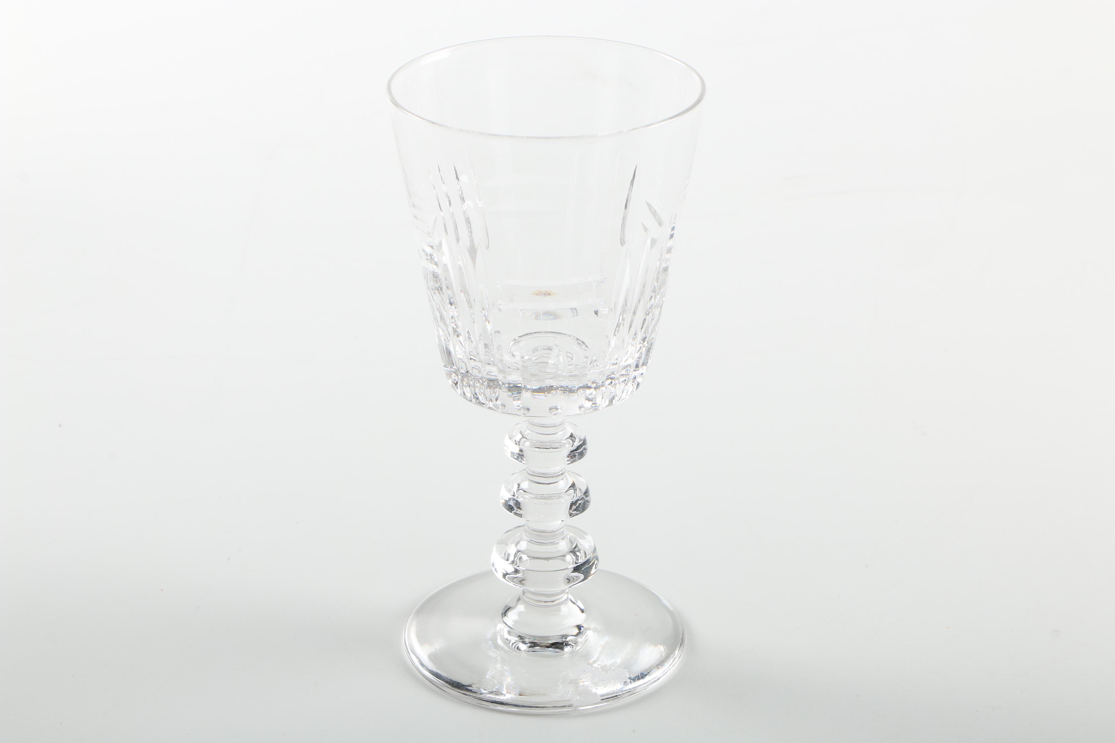 Crystal Water Goblets