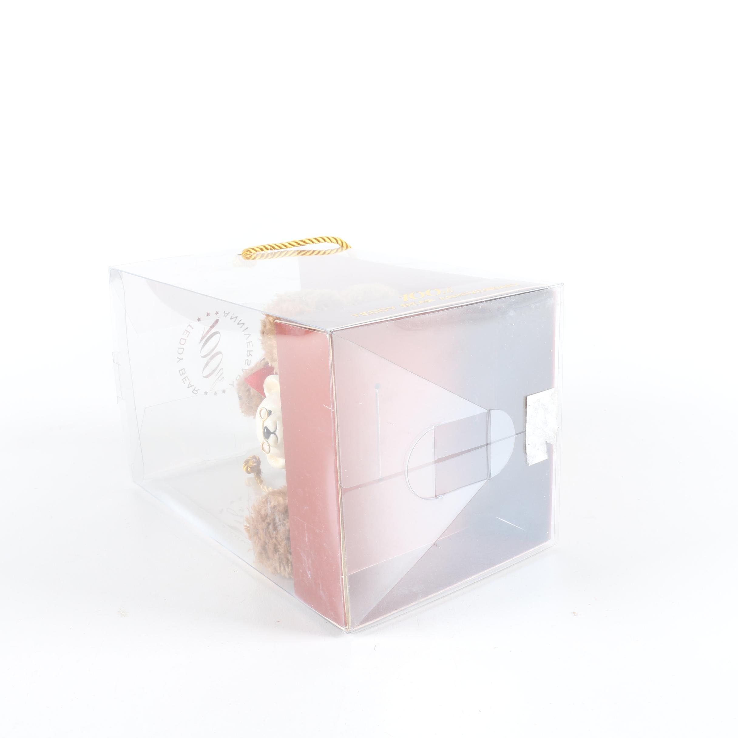 Lenox 100th Anniversary Plush Teddy Bear with Ornament