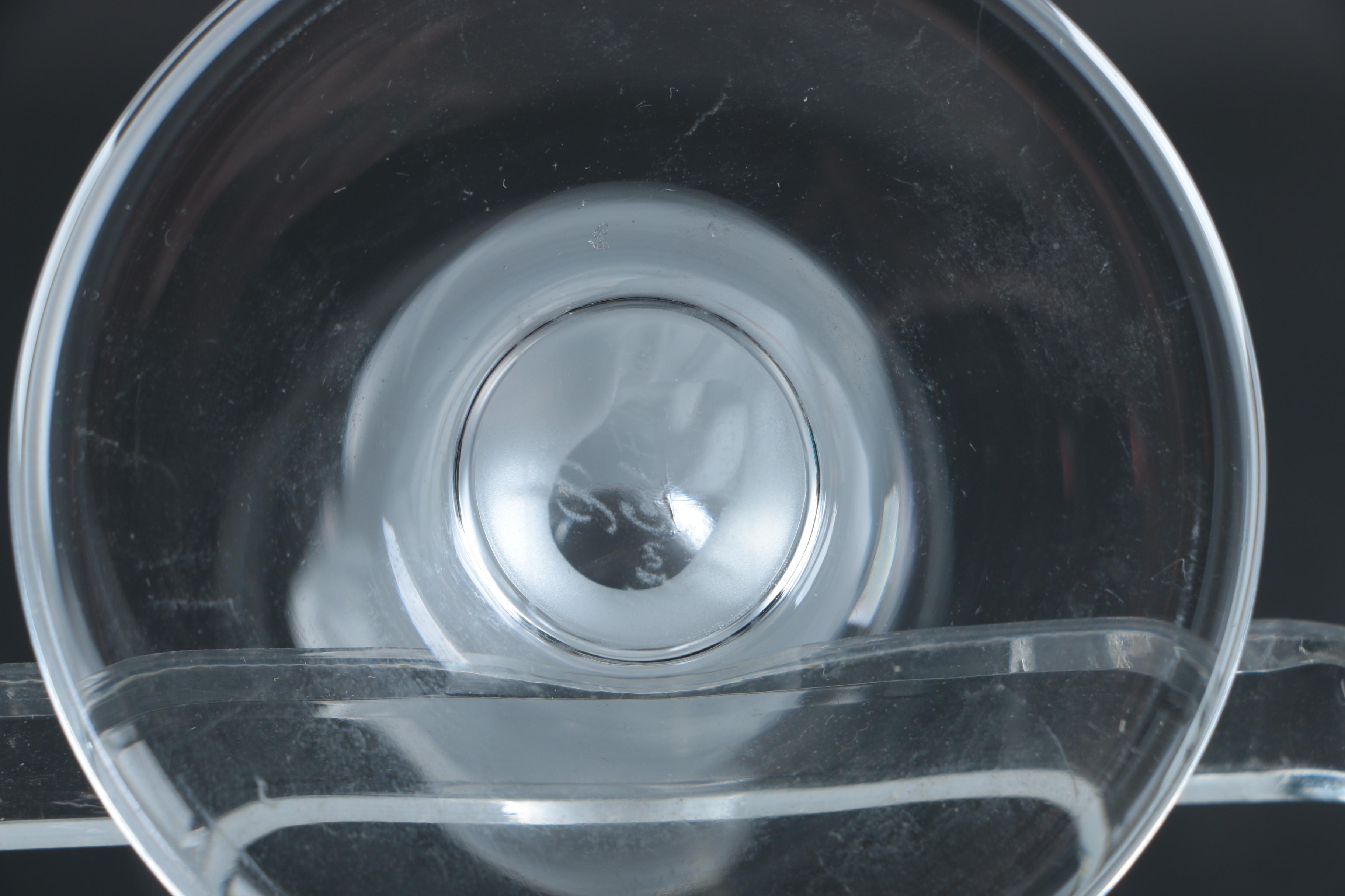 Igor Carl for Faberge "Kissing Doves" Champagne Flutes