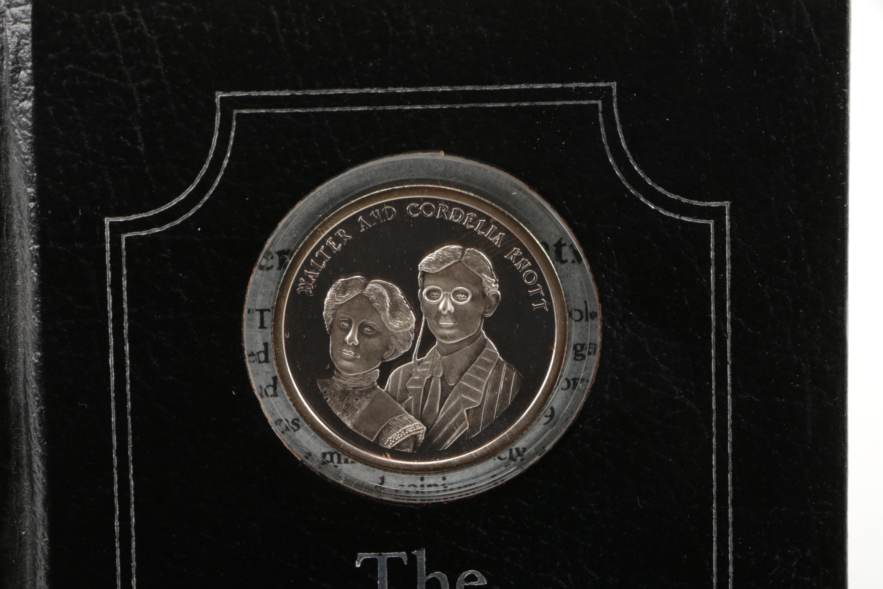 Knott's Berry Farm Commemorative Silver Round