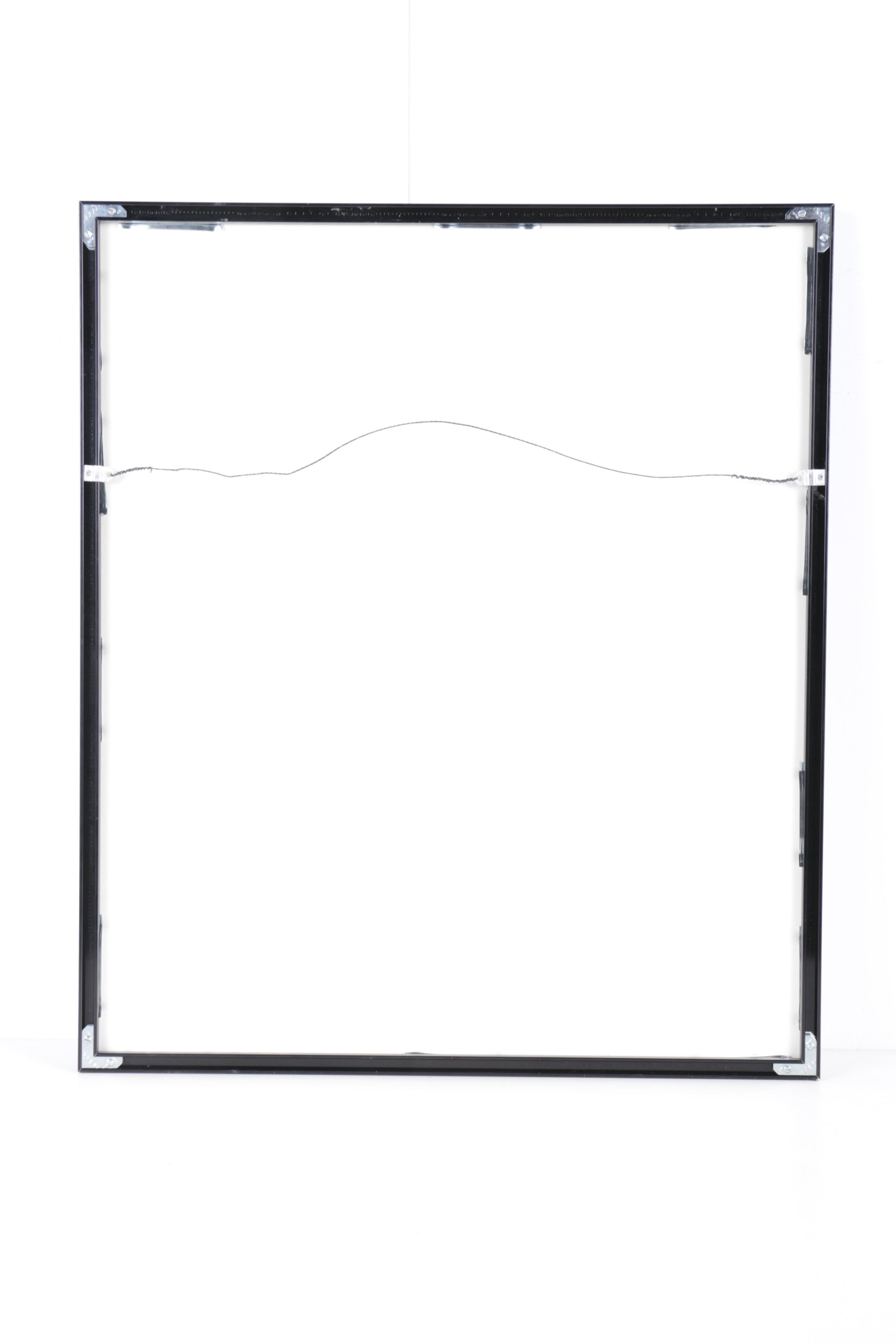 Deborah DuPont 1988 Limited Edition Print "Bench, Presidola La Bahia Mission"