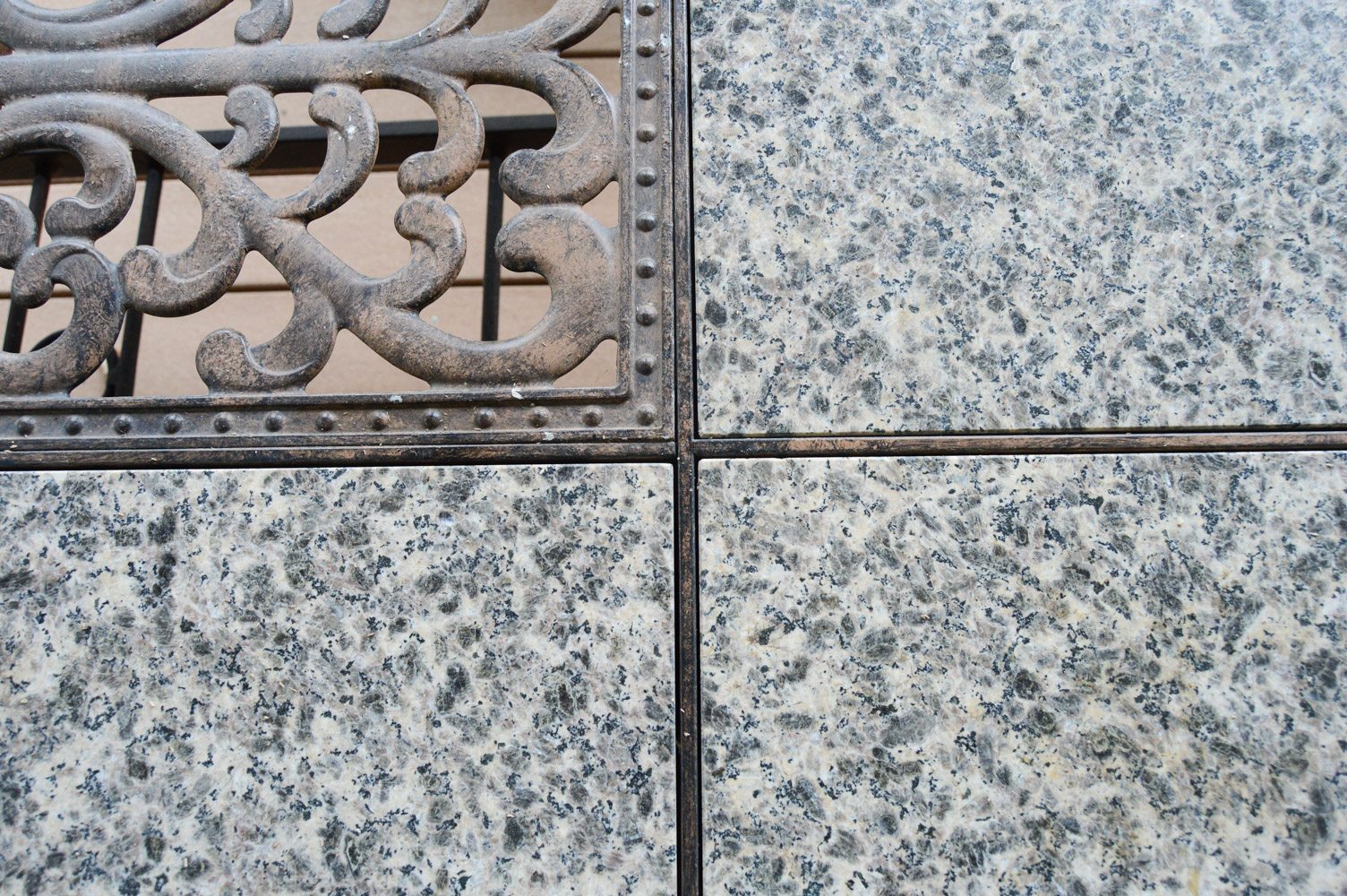 Tile Top Outdoor Table and Chairs