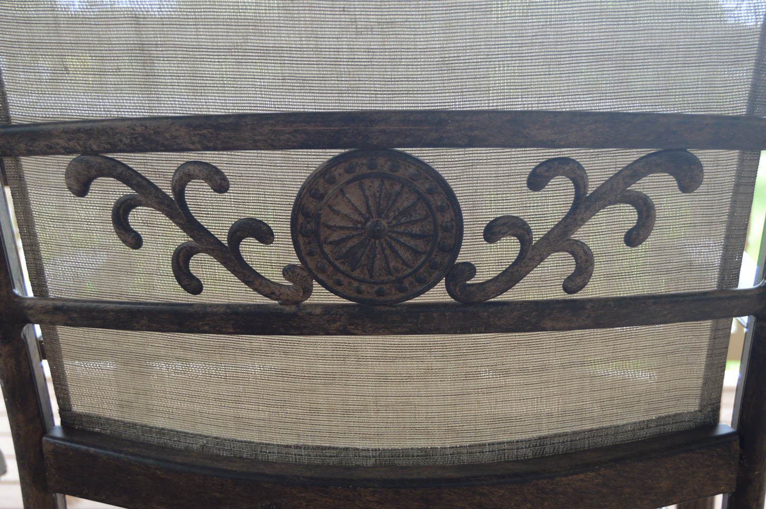 Tile Top Outdoor Table and Chairs