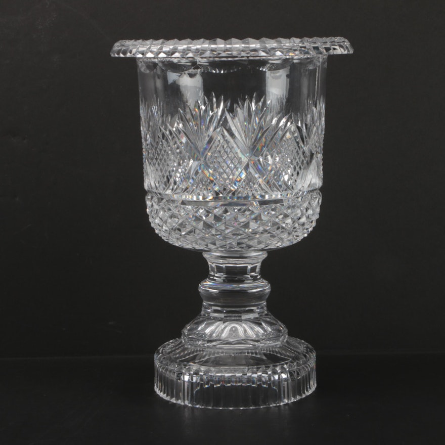 Waterford Crystal Footed Turnover Ice Pail
