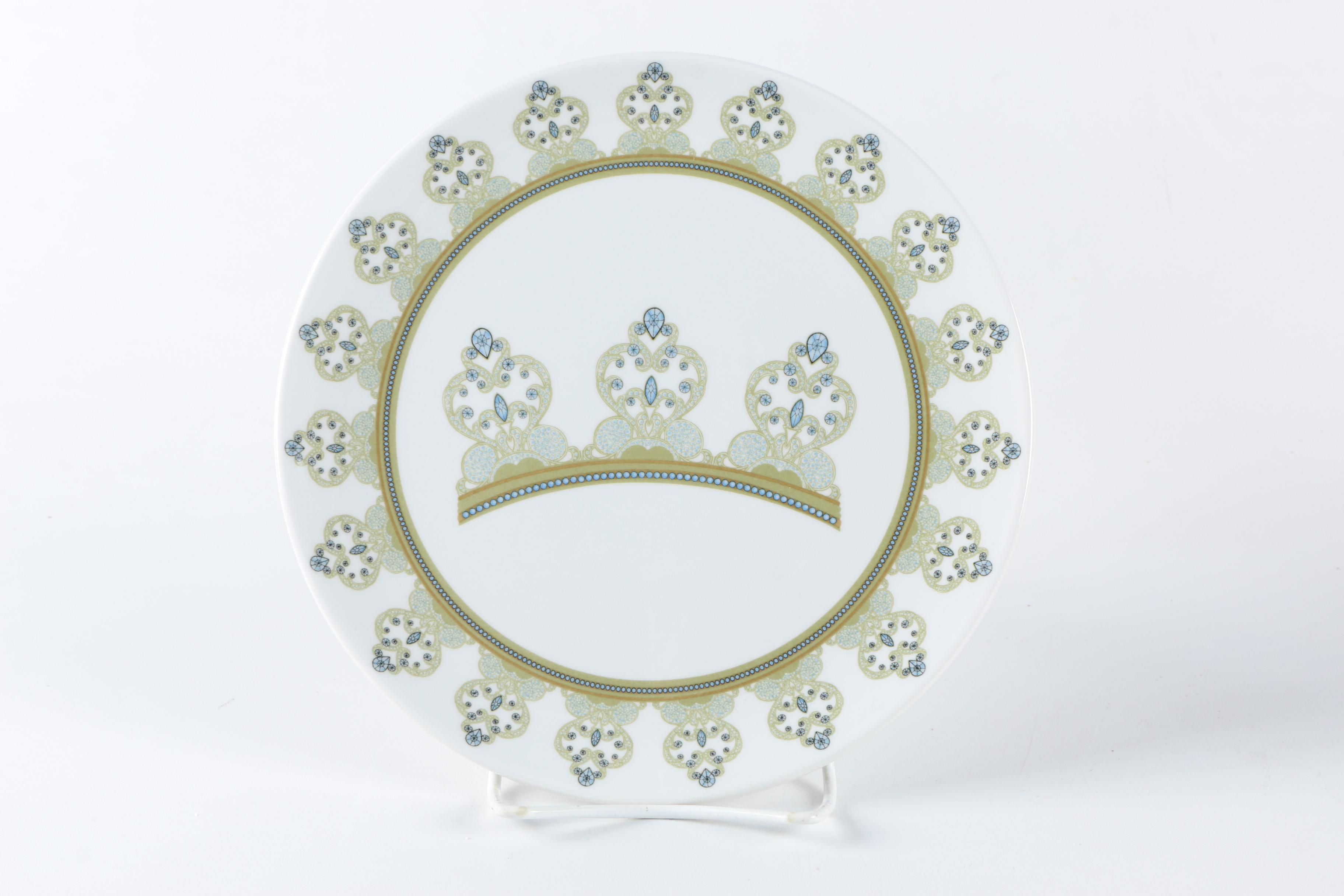 Disneyland 50th Anniversary Commemorative Dessert Plate